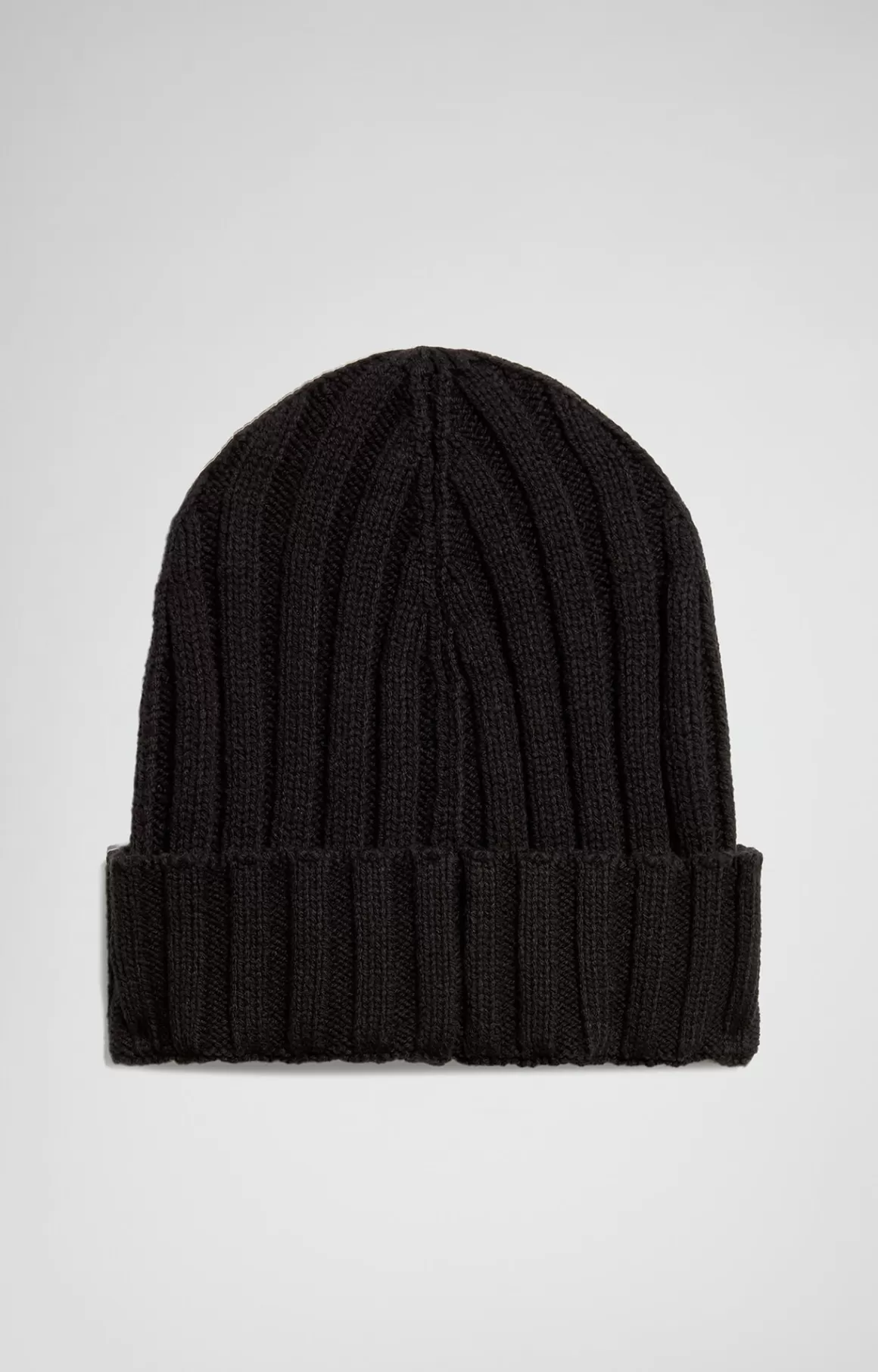 Hats^Bikkembergs Men's Ribbed Beanie black