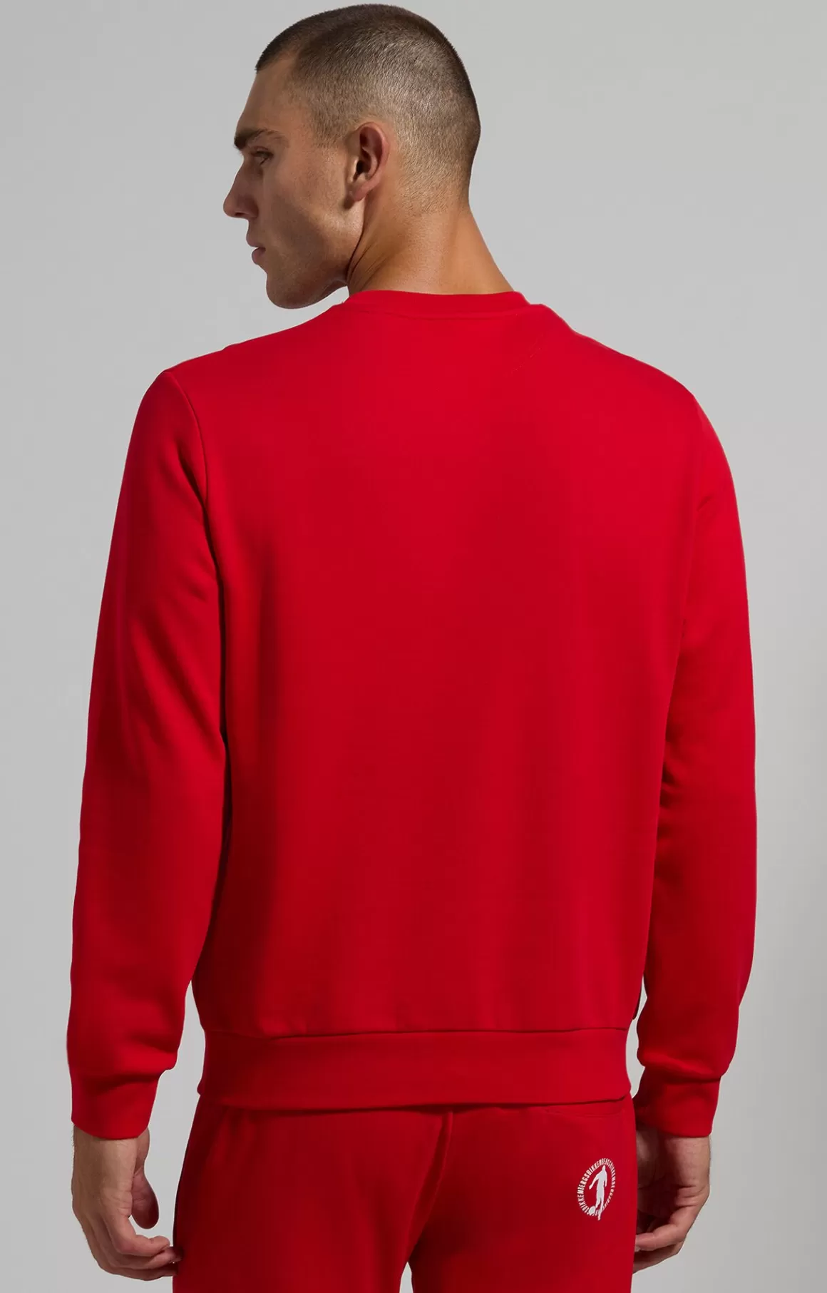 Sweaters | Tracksuits^Bikkembergs Men's Round Neck Soccer Sweatshirt goji berry