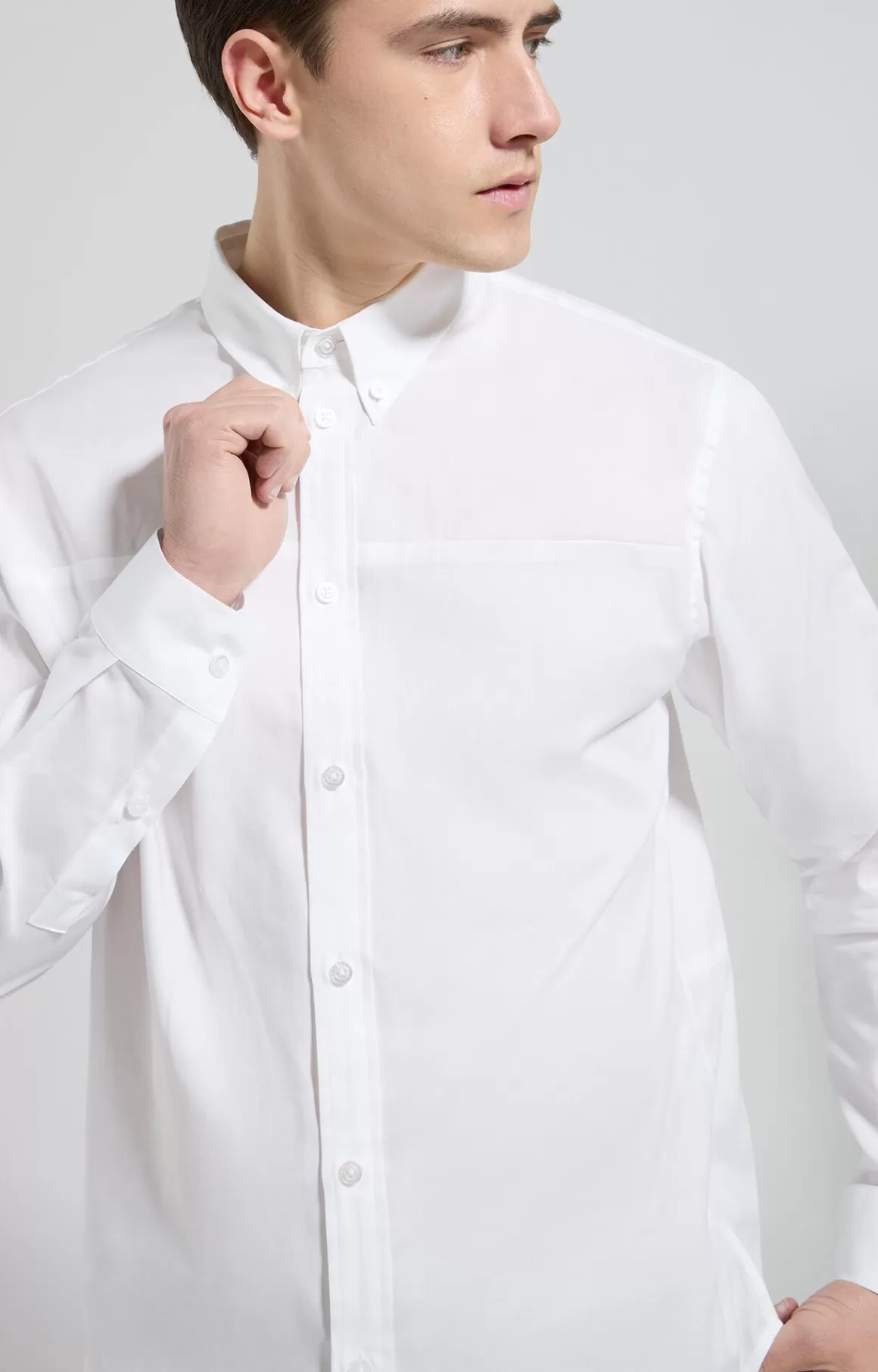 Shirts^Bikkembergs Men's Shirt With Embroidery And Intarsia white