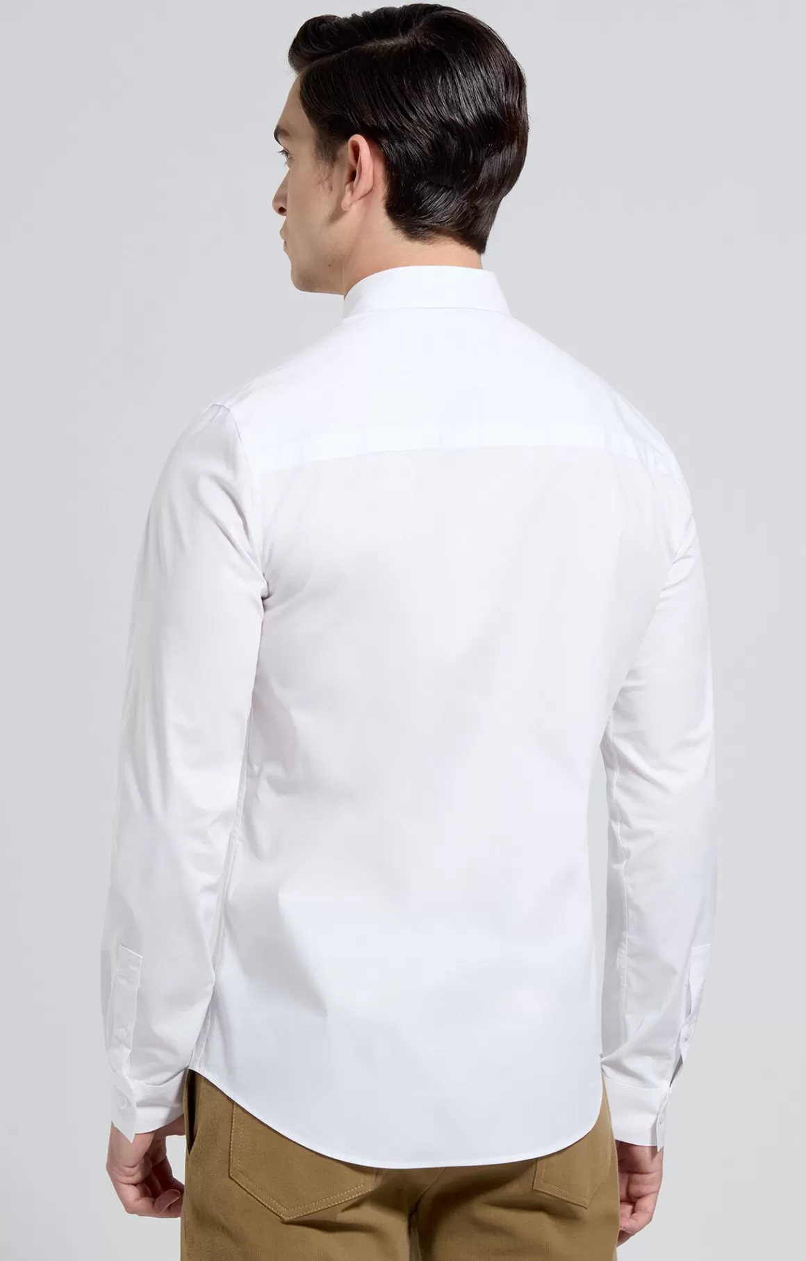 Shirts^Bikkembergs Men's Shirt With Tape white