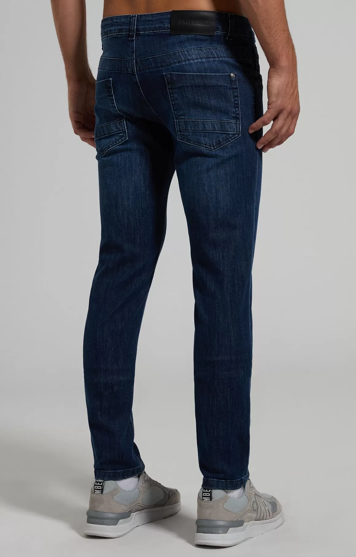 Jeans^Bikkembergs Men's Slim Fit Jeans l2 blue denim