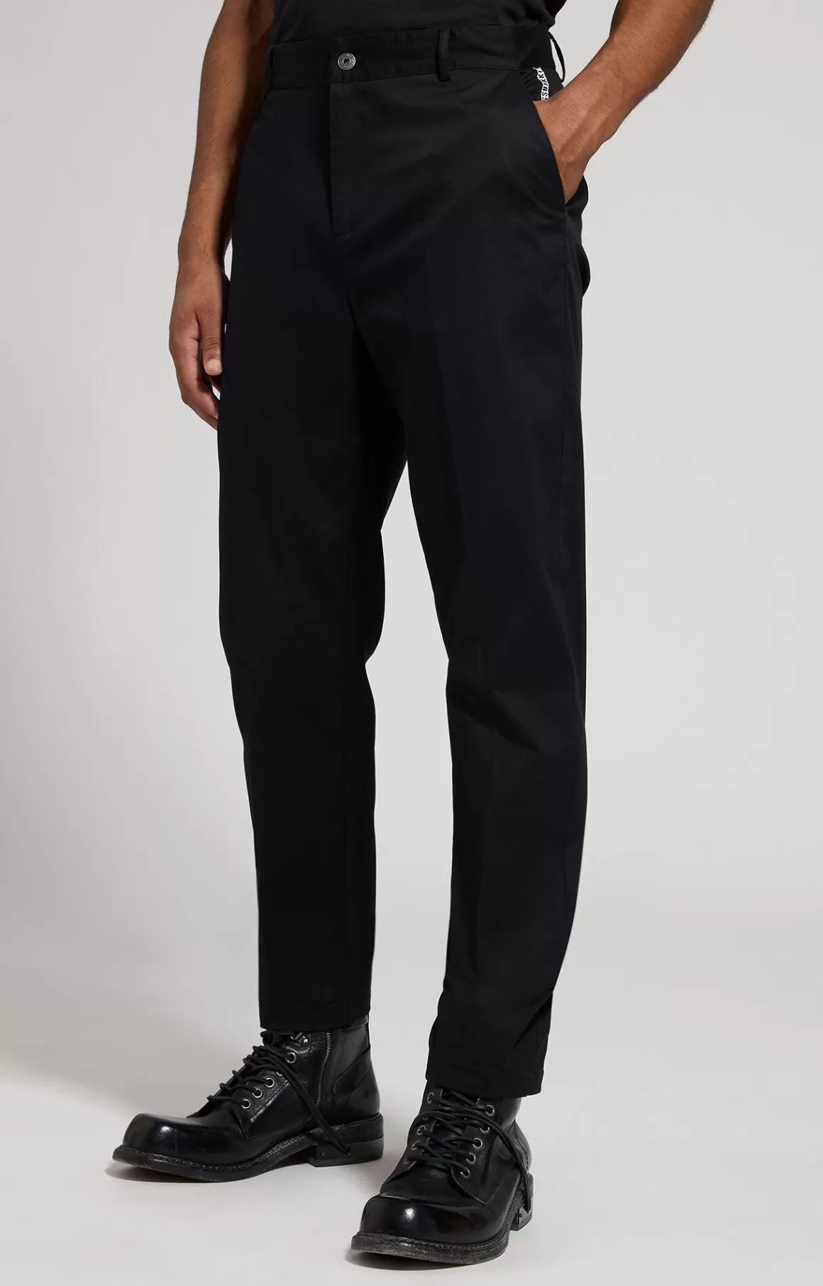 Pants^Bikkembergs Men's Slim Fit Pants black