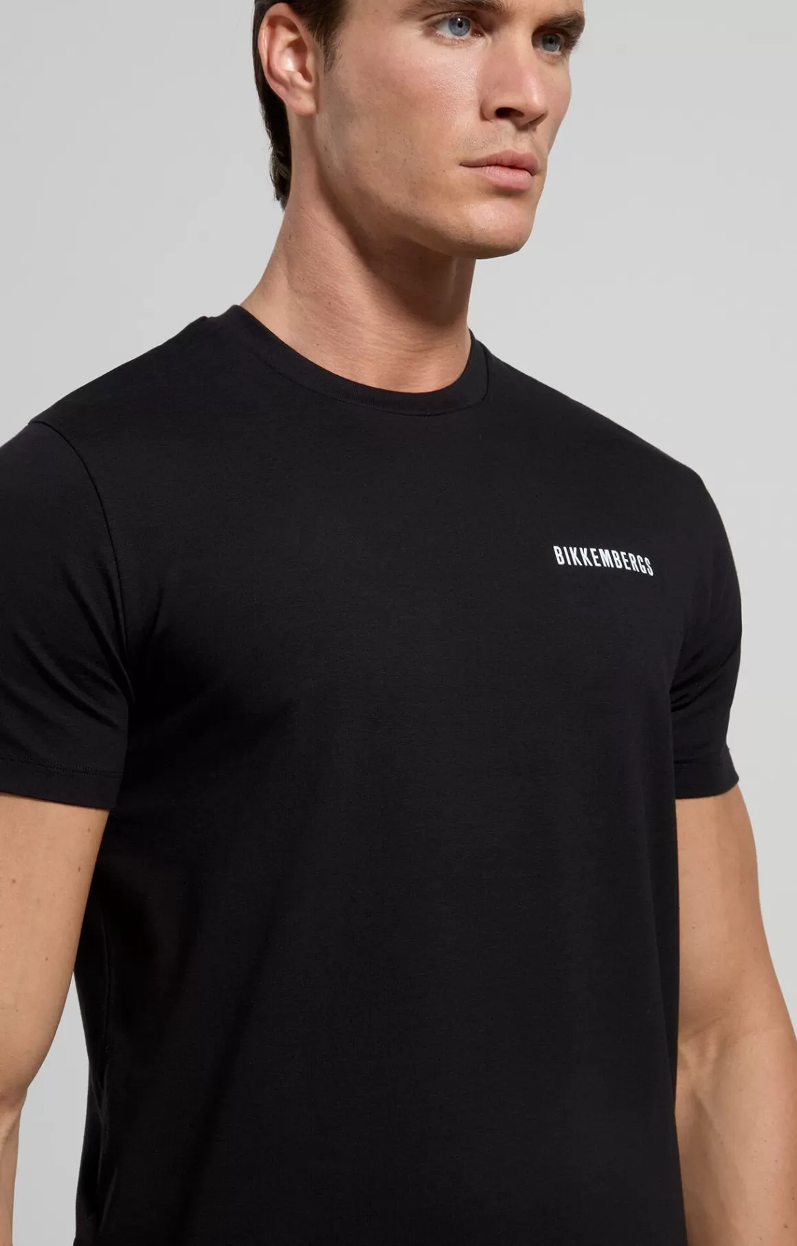 T-Shirts^Bikkembergs Men's Slim Fit Print T-shirt black