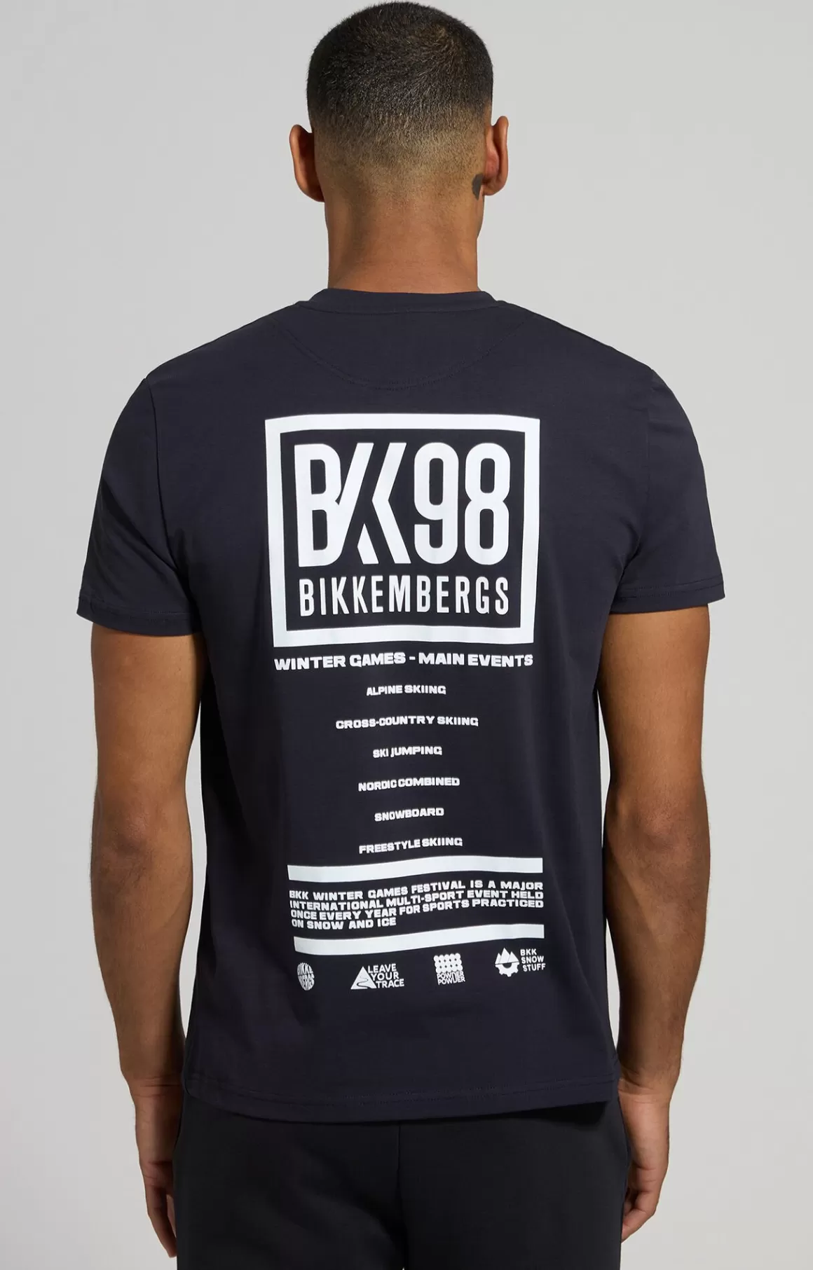 T-Shirts^Bikkembergs Men's Slim Fit Print T-shirt deep weel