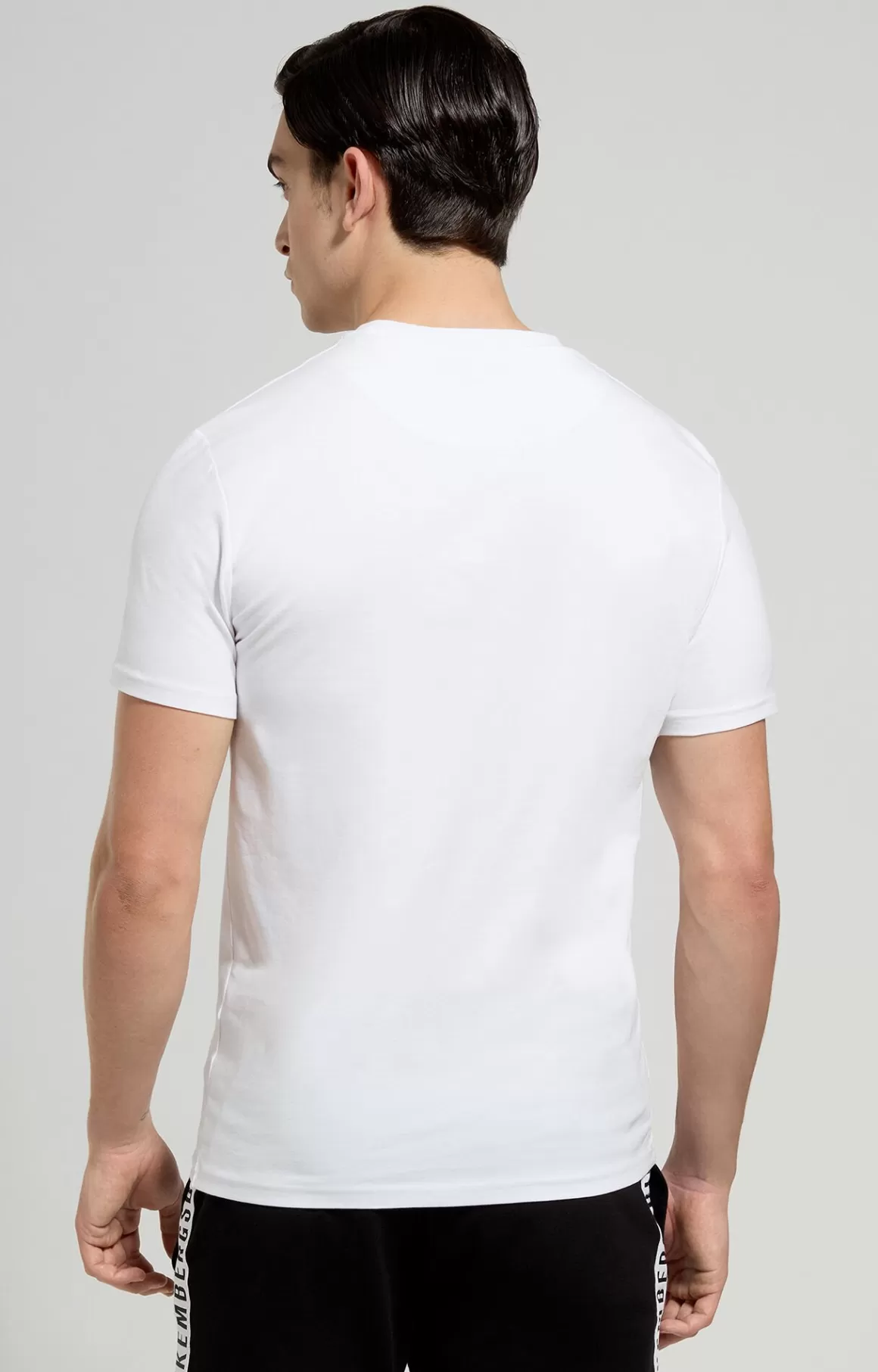 T-Shirts^Bikkembergs Men's Slim Fit Print T-shirt white