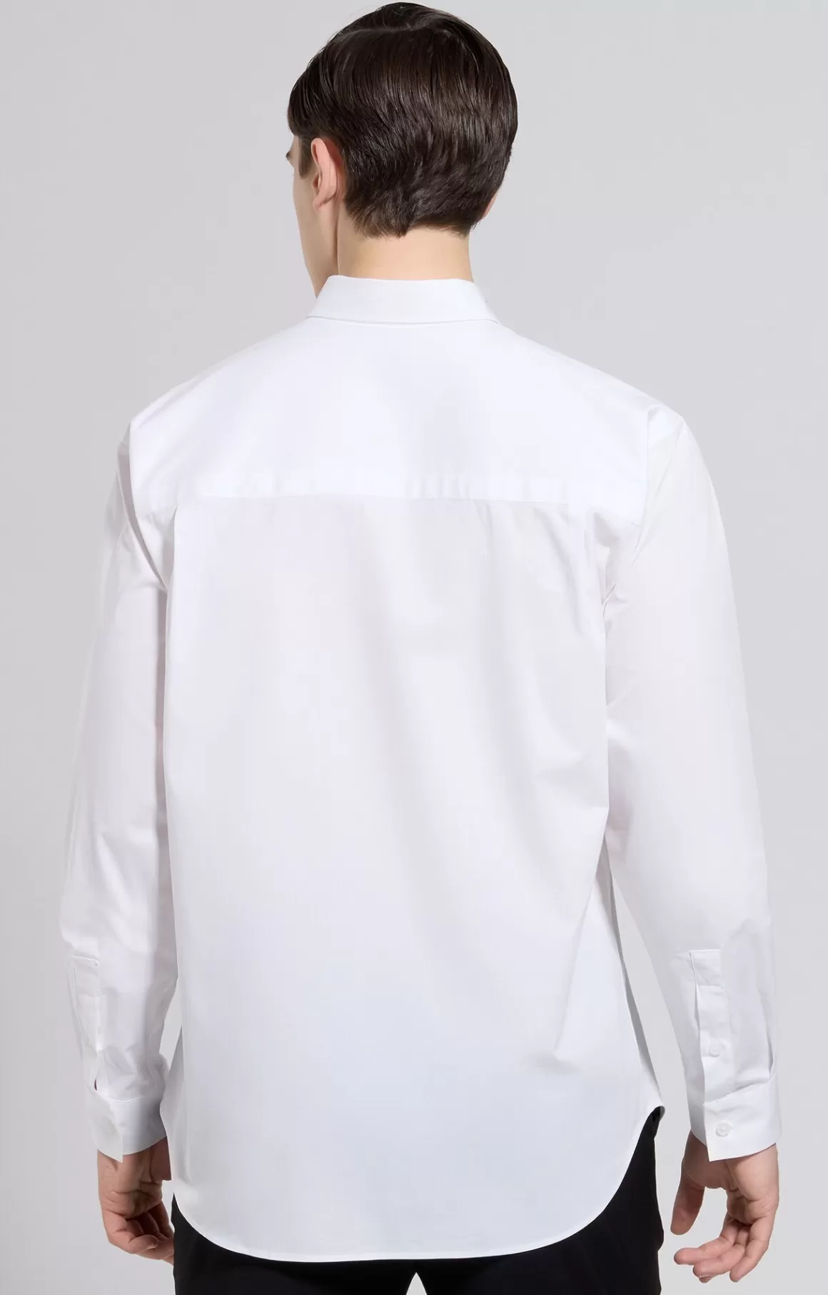 Shirts^Bikkembergs Men's Slim Fit Shirt white