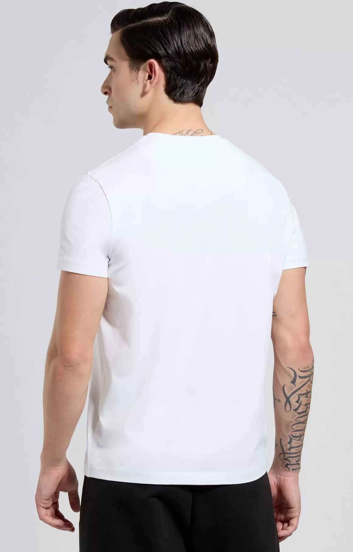 T-Shirts^Bikkembergs Men's Slim Fit T-shirt white