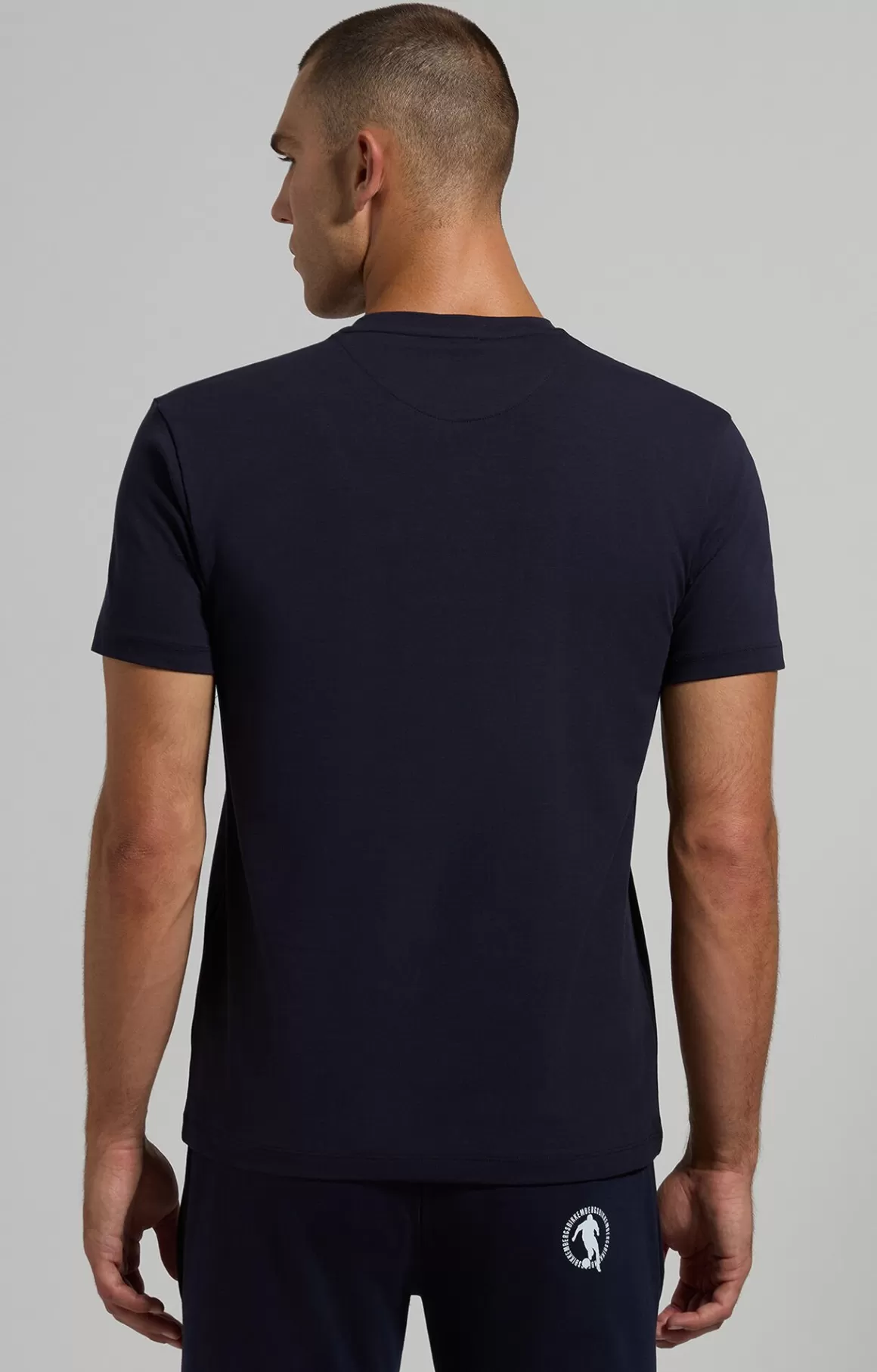 T-Shirts^Bikkembergs Men's Slim Fit T-shirt blue graphite