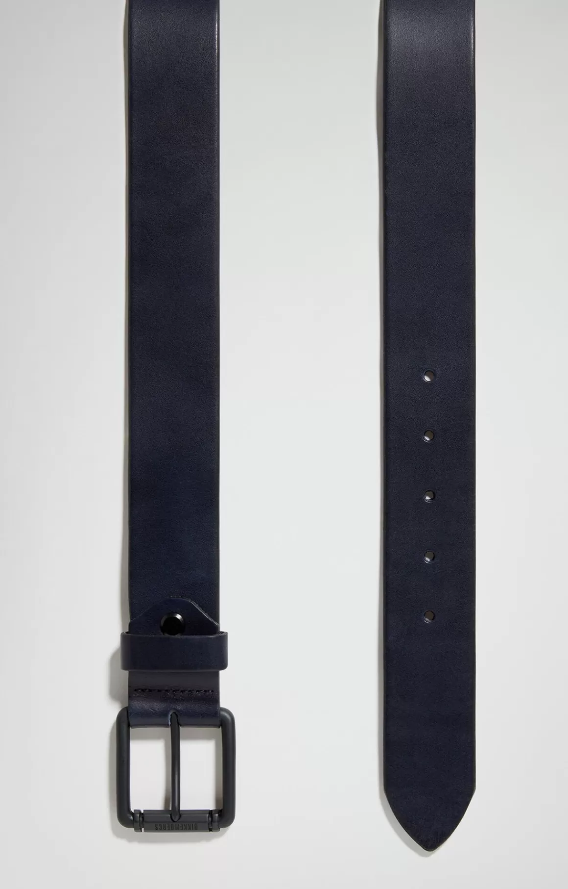 Belts^Bikkembergs Men's Smooth Leather Belt blue