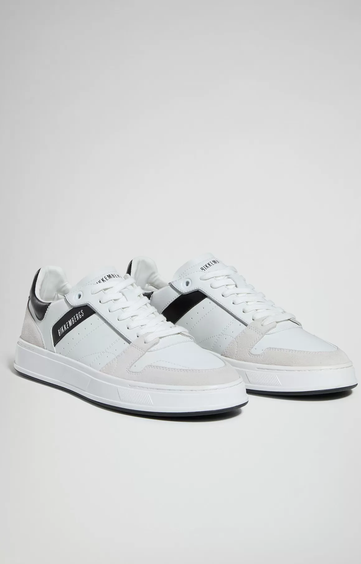 Sneakers^Bikkembergs Men's Sneakers - Claudius M white/black