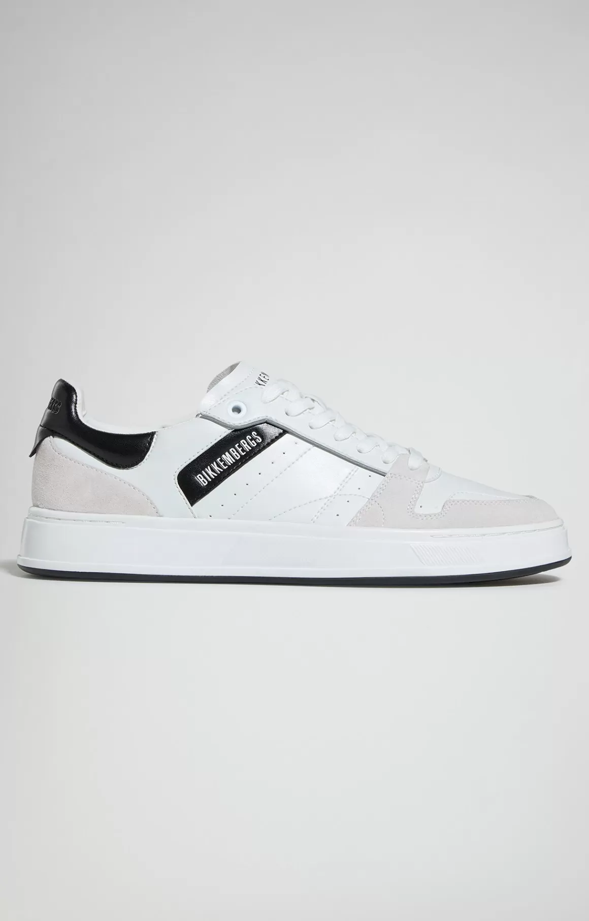 Sneakers^Bikkembergs Men's Sneakers - Claudius M white/black