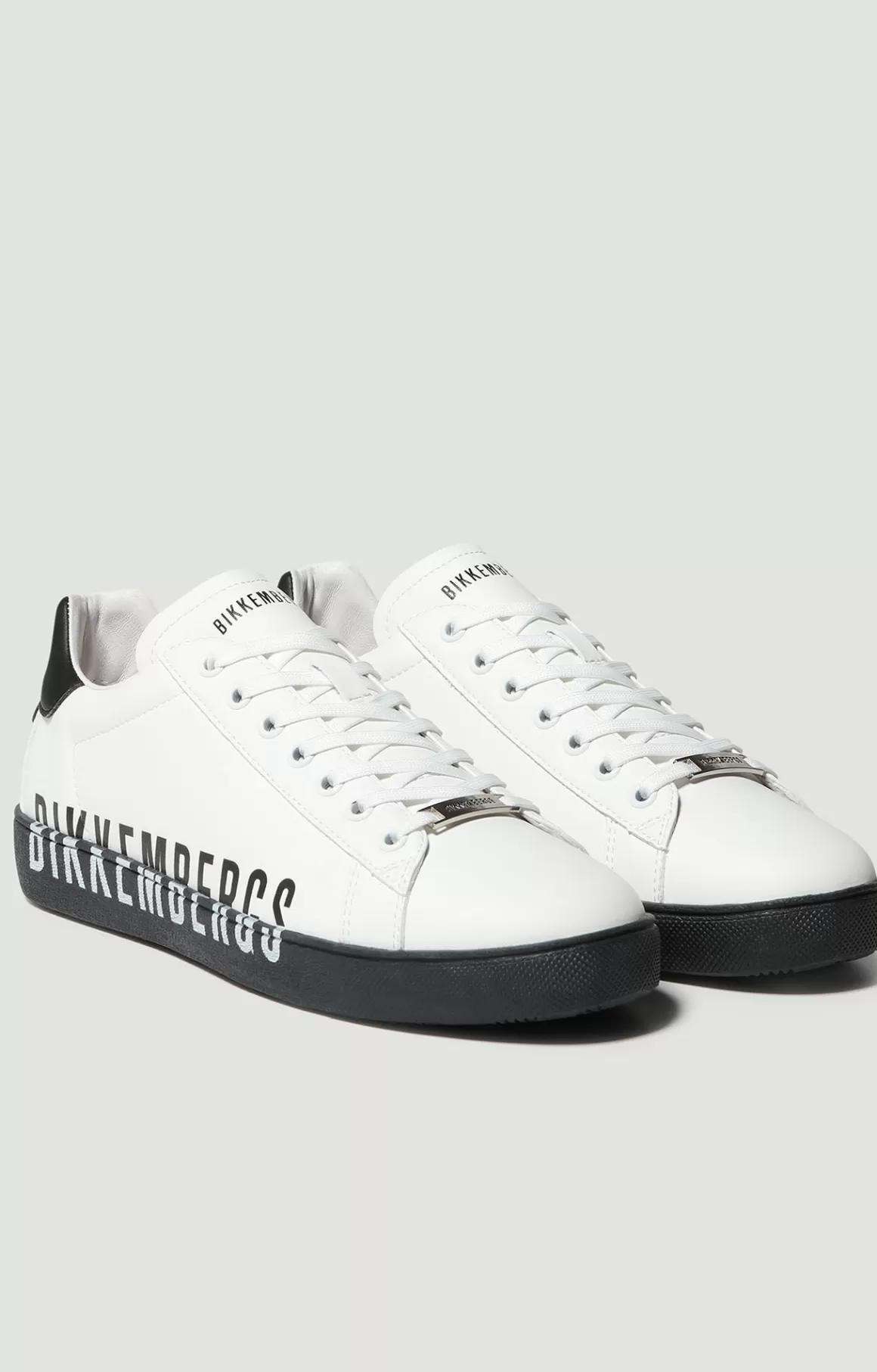 Sneakers^Bikkembergs Men's Sneakers - Recoba M white/black