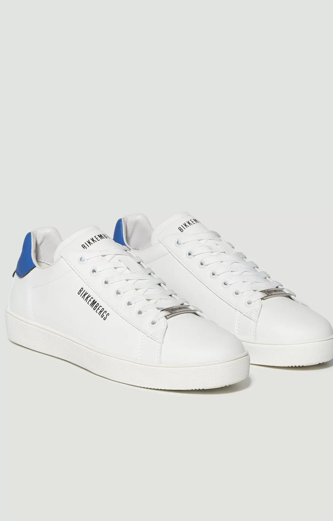 Sneakers^Bikkembergs Men's Sneakers - Recoba M white/blue