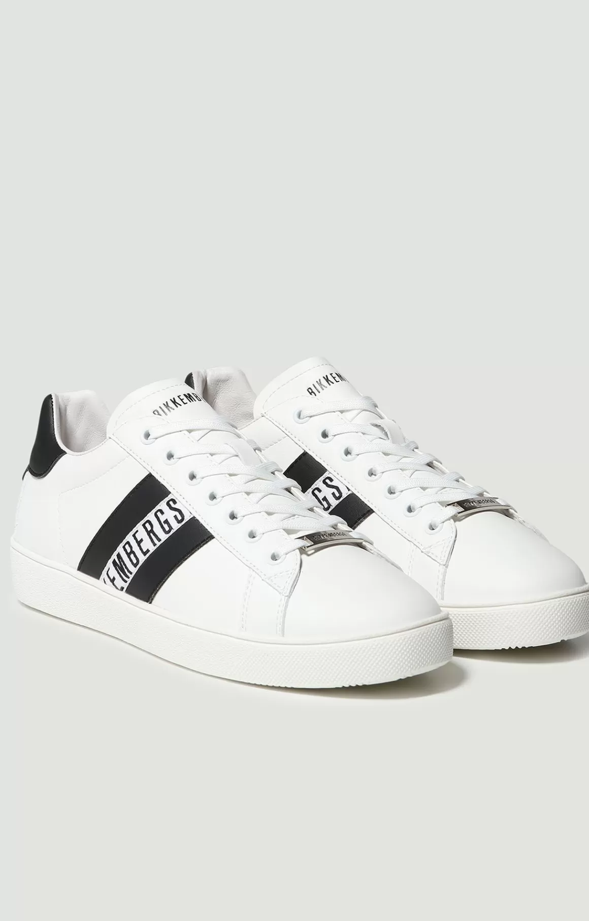 Sneakers^Bikkembergs Men's Sneakers - Recoba M white/black