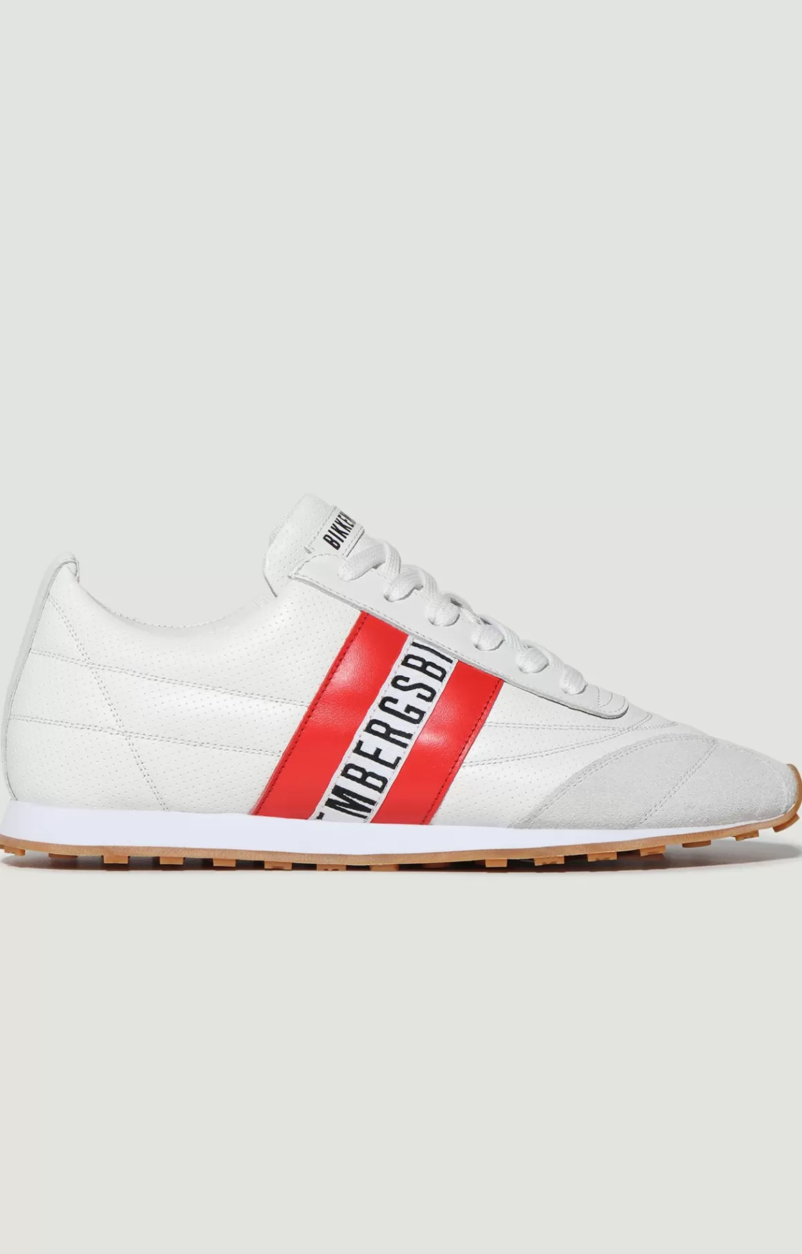 Sneakers^Bikkembergs MEN'S SNEAKERS SOCCER white/red