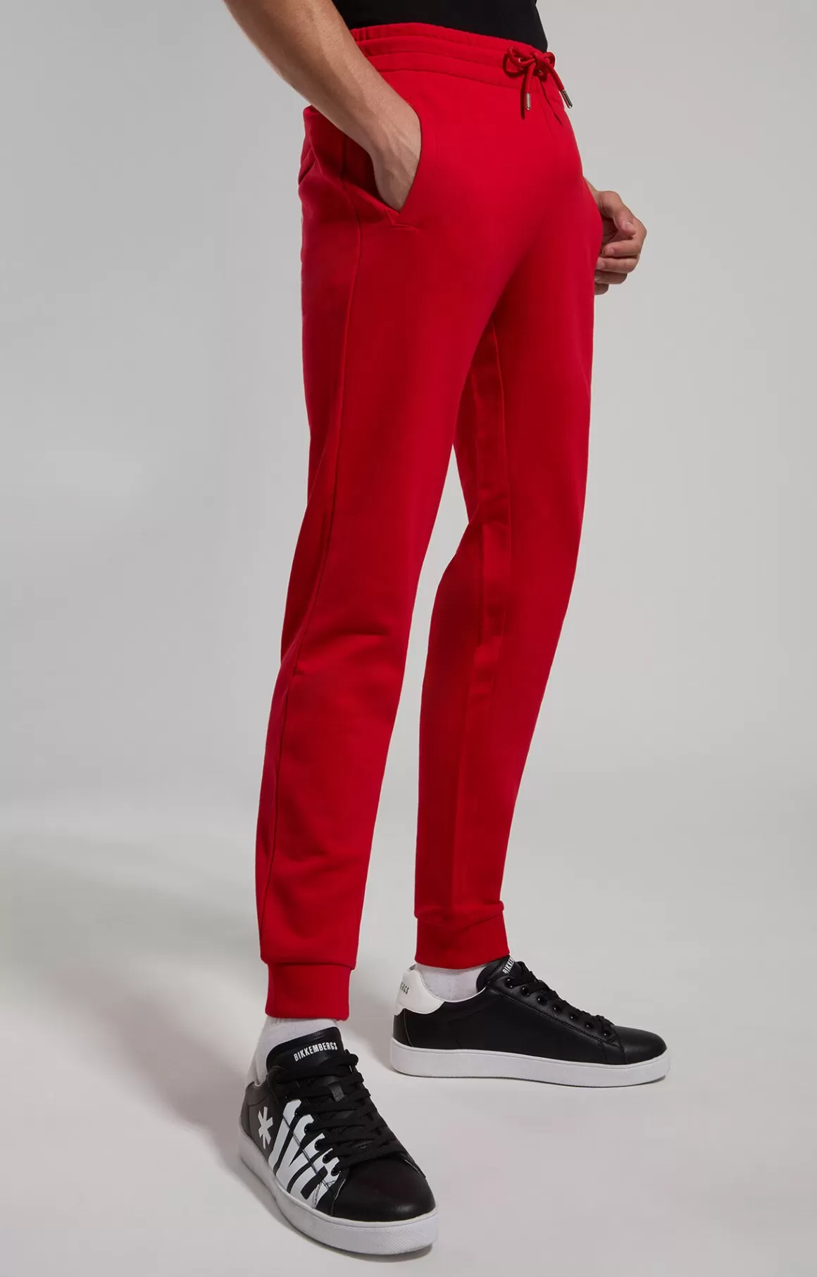 Pants | Tracksuits^Bikkembergs Men's Soccer Joggers goji berry