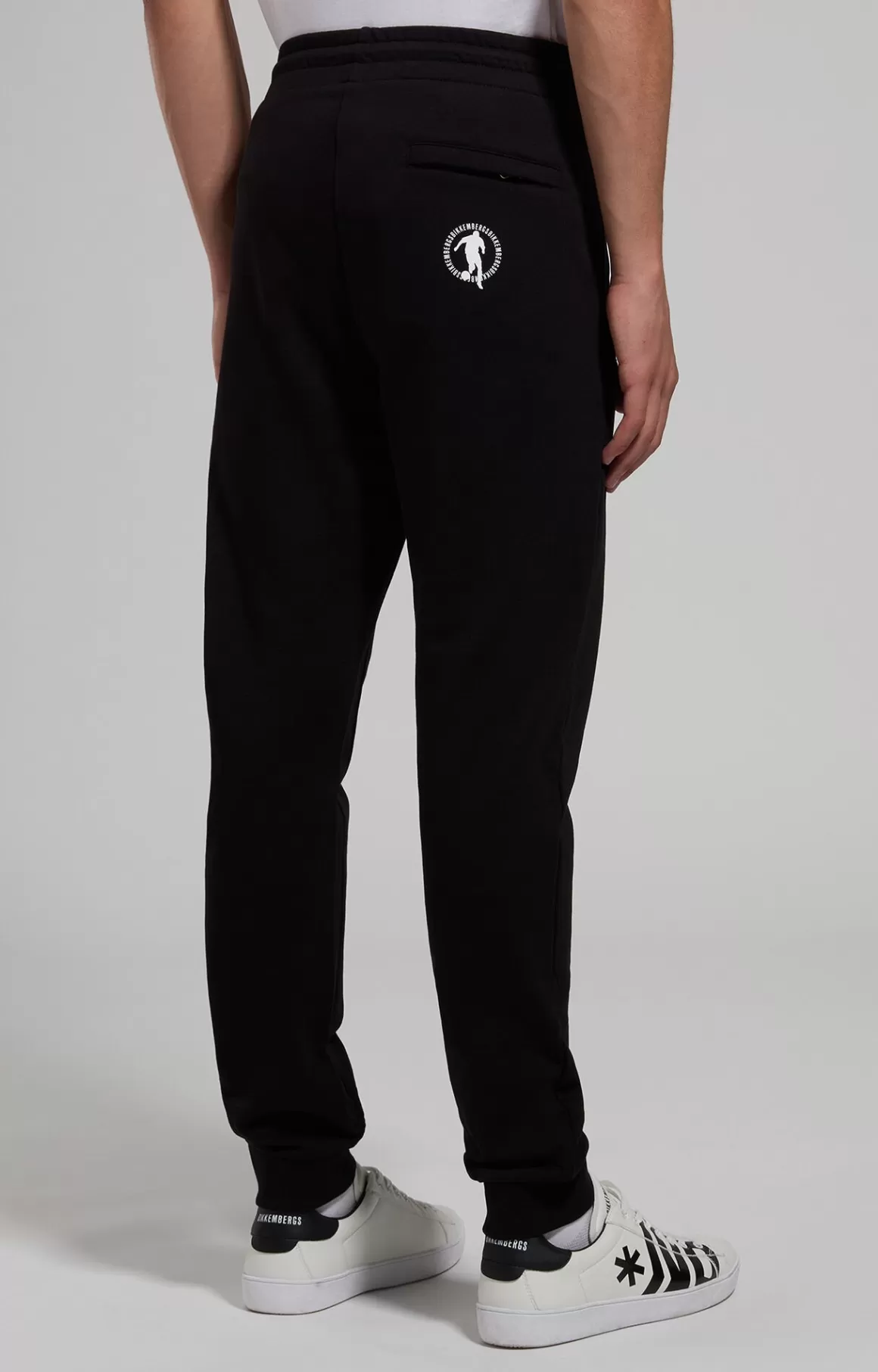 Pants | Tracksuits^Bikkembergs Men's Soccer Joggers black