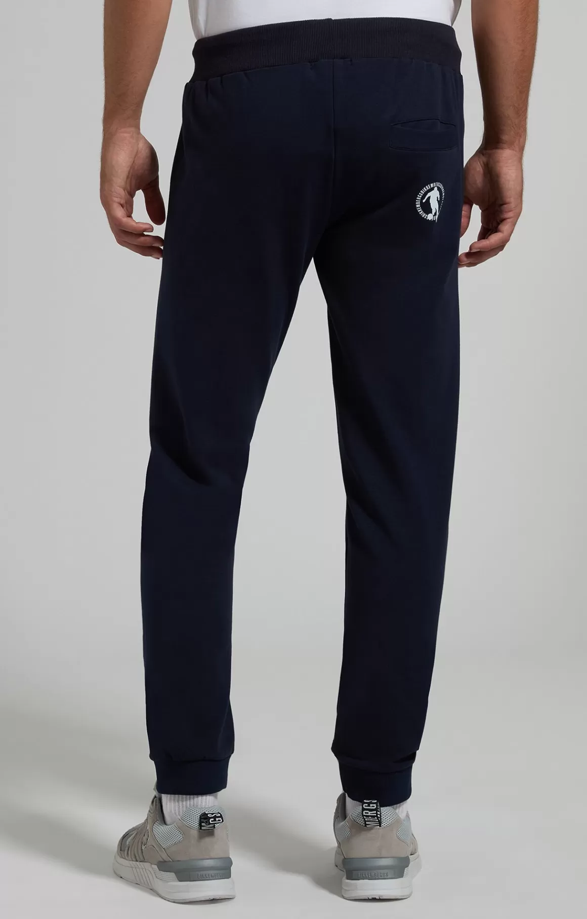 Tracksuits^Bikkembergs Men's Soccer Joggers blue graphite