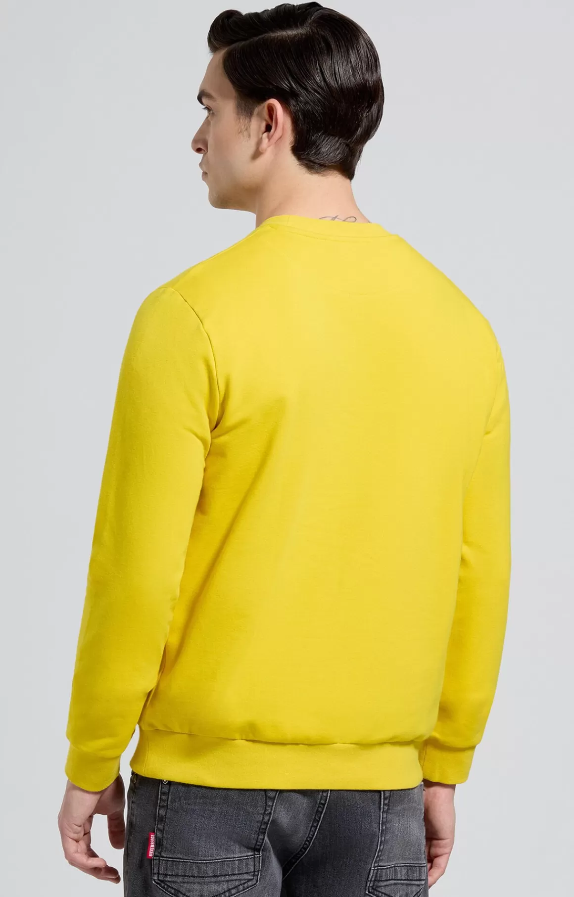 Sweaters^Bikkembergs Men's Sweatshirt With 3D Print sulphur