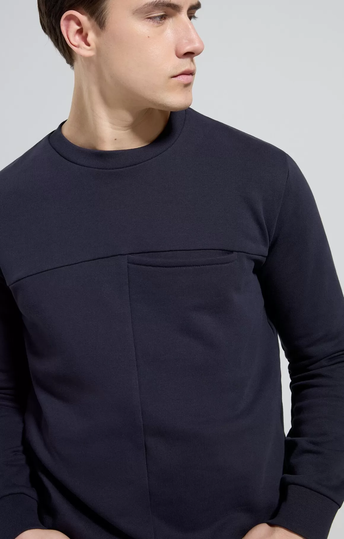 Sweaters^Bikkembergs Men's Sweatshirt With Print In Back caviar