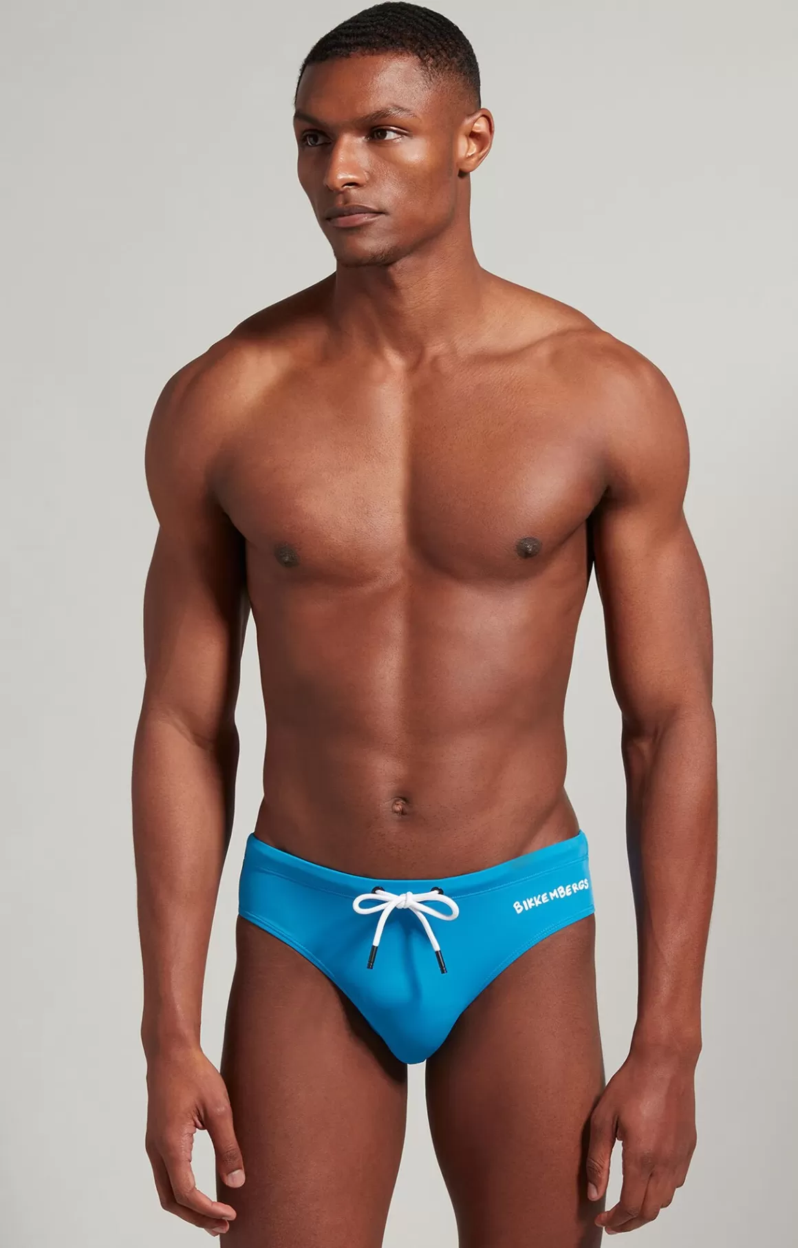 Slips^Bikkembergs Men's Swim Briefs mediterranian blue