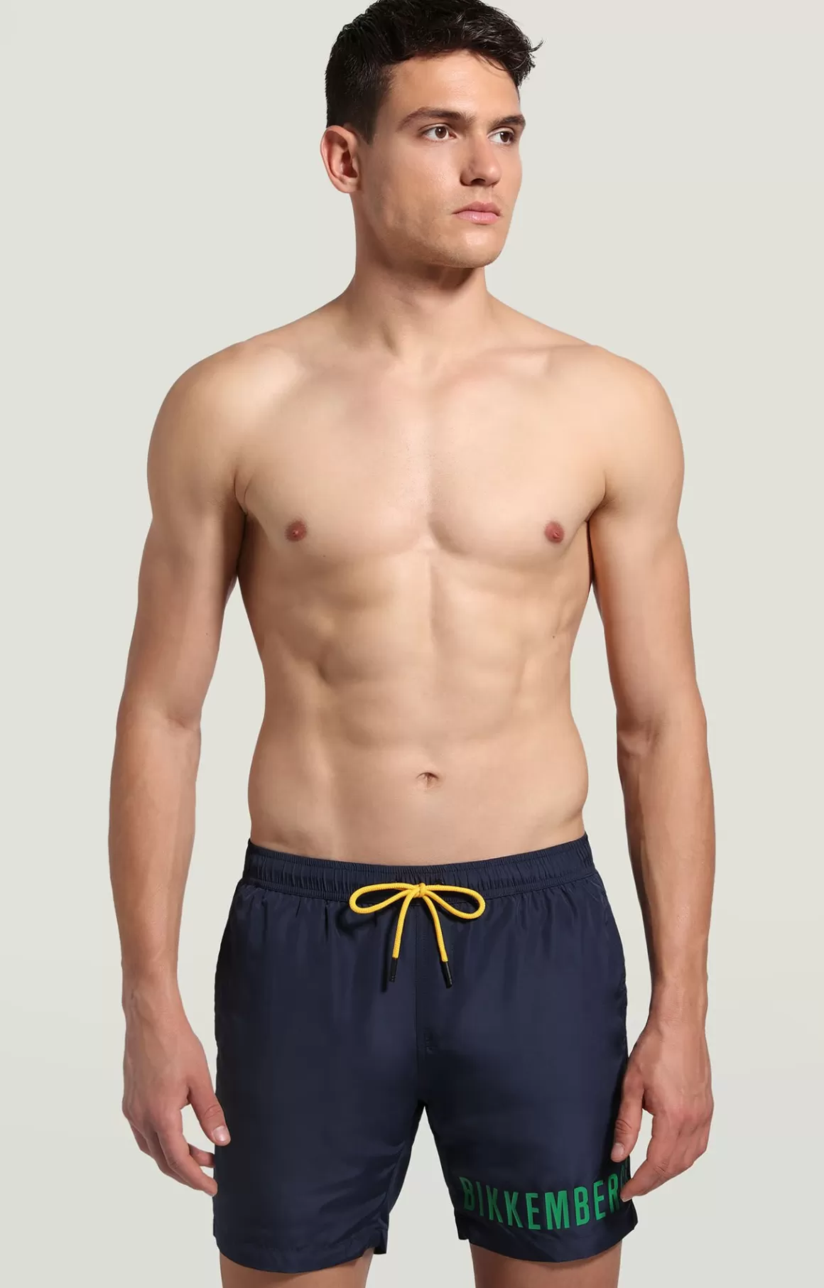 Shorts^Bikkembergs Men's Swim Shorts - Stowable navy