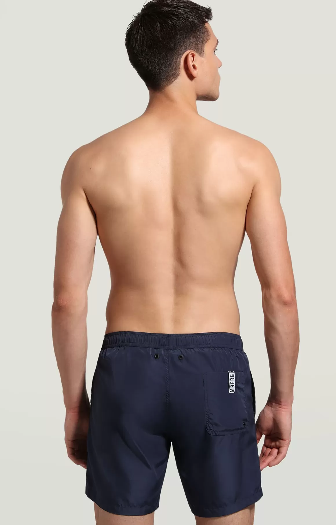 Shorts^Bikkembergs Men's Swim Shorts - Stowable navy