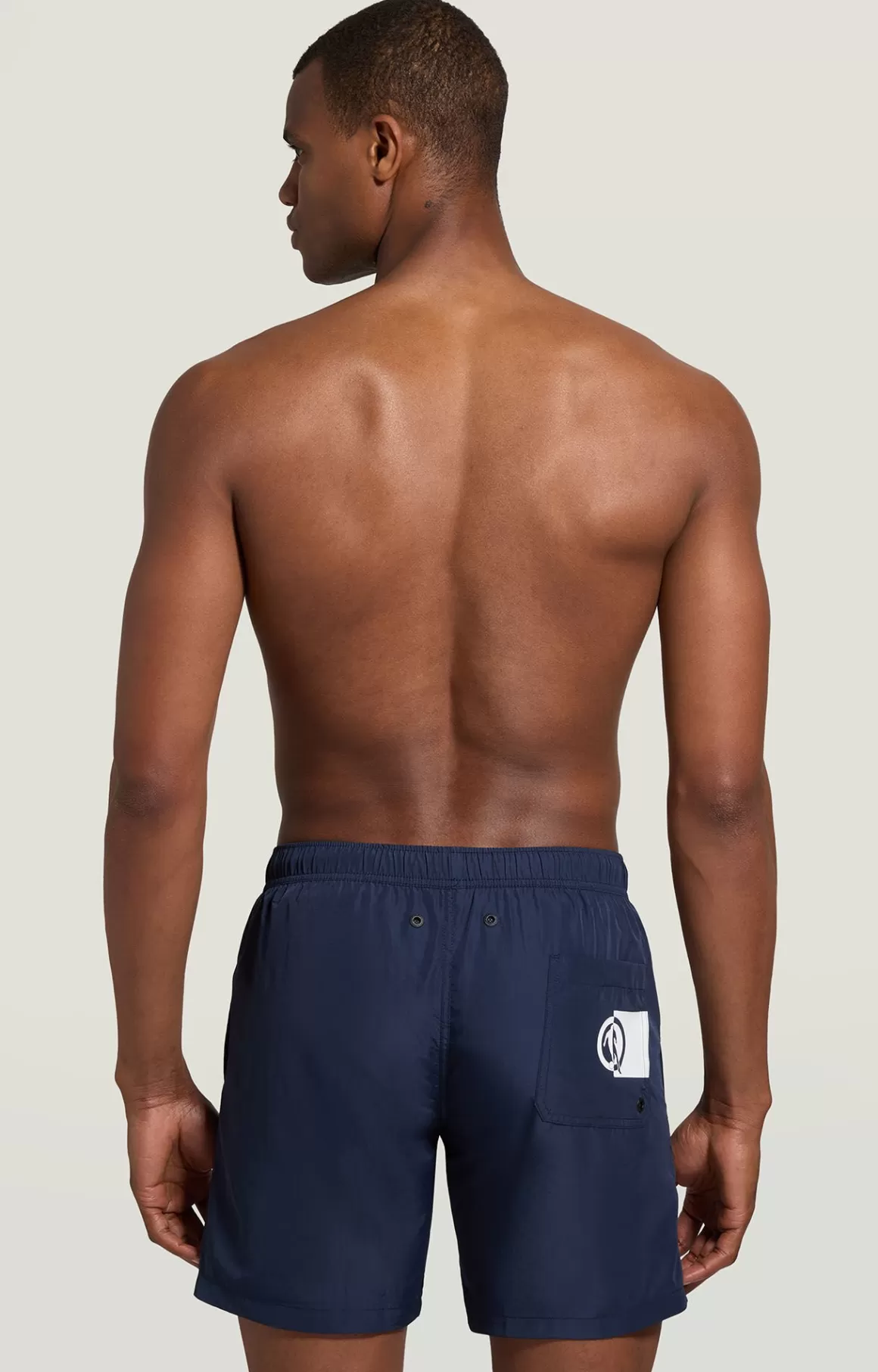 Shorts^Bikkembergs Men's Swim Shorts With Double Tape navy