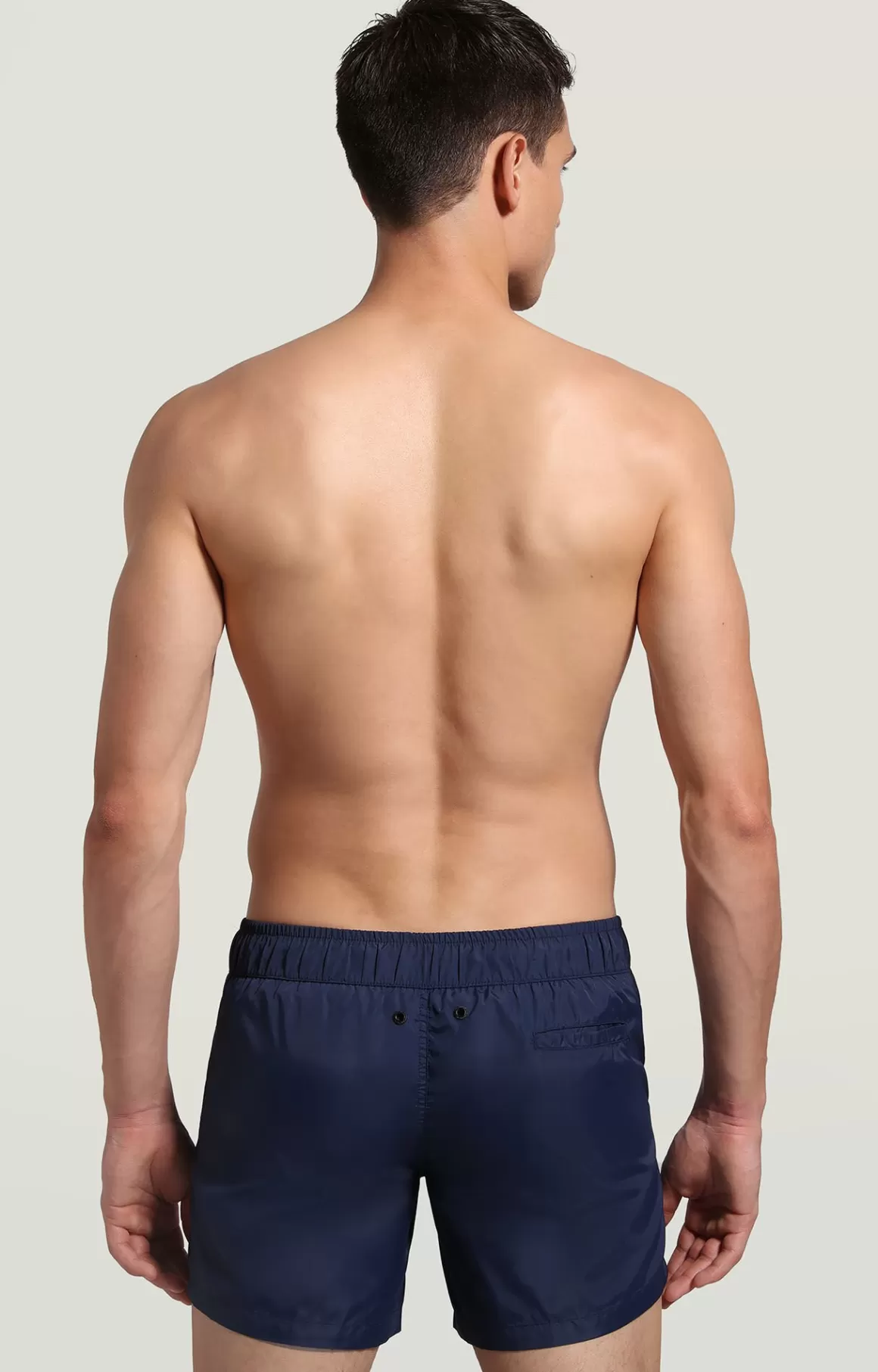 Shorts^Bikkembergs Men's Swim Shorts With Tape navy