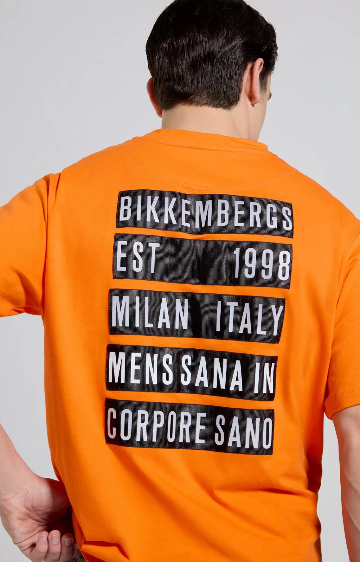 T-Shirts^Bikkembergs Men's T-shirt With Maxi Print On Back puffin's bill