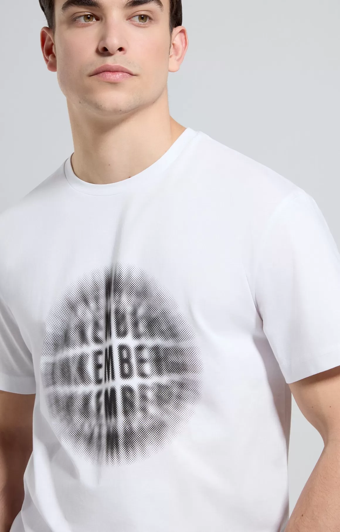 T-Shirts^Bikkembergs Men's T-shirt With Pop Print white