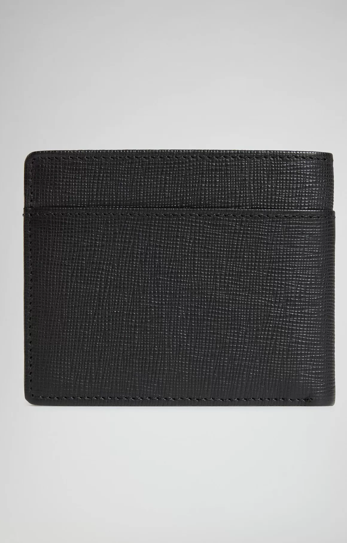 Wallets^Bikkembergs Men's Wallet In Saffiano Leather black