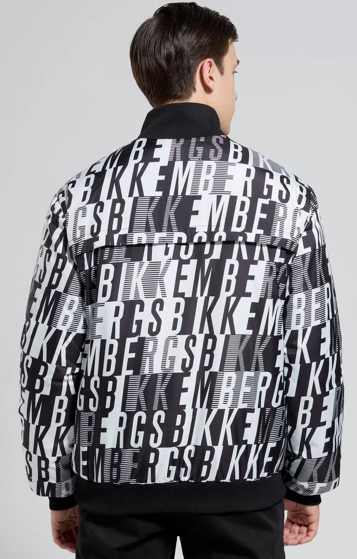 Blazers & Jackets^Bikkembergs Men's Winter Coat all over black