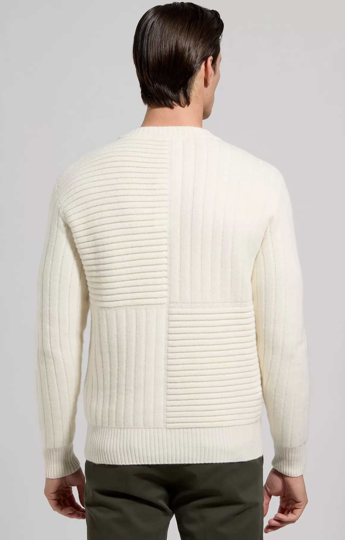 Knitwear^Bikkembergs Men's Wool Sweater turtledove