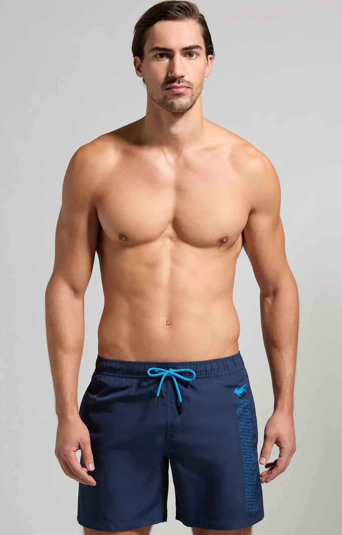 Shorts^Bikkembergs Printed Men's Boardshorts navy