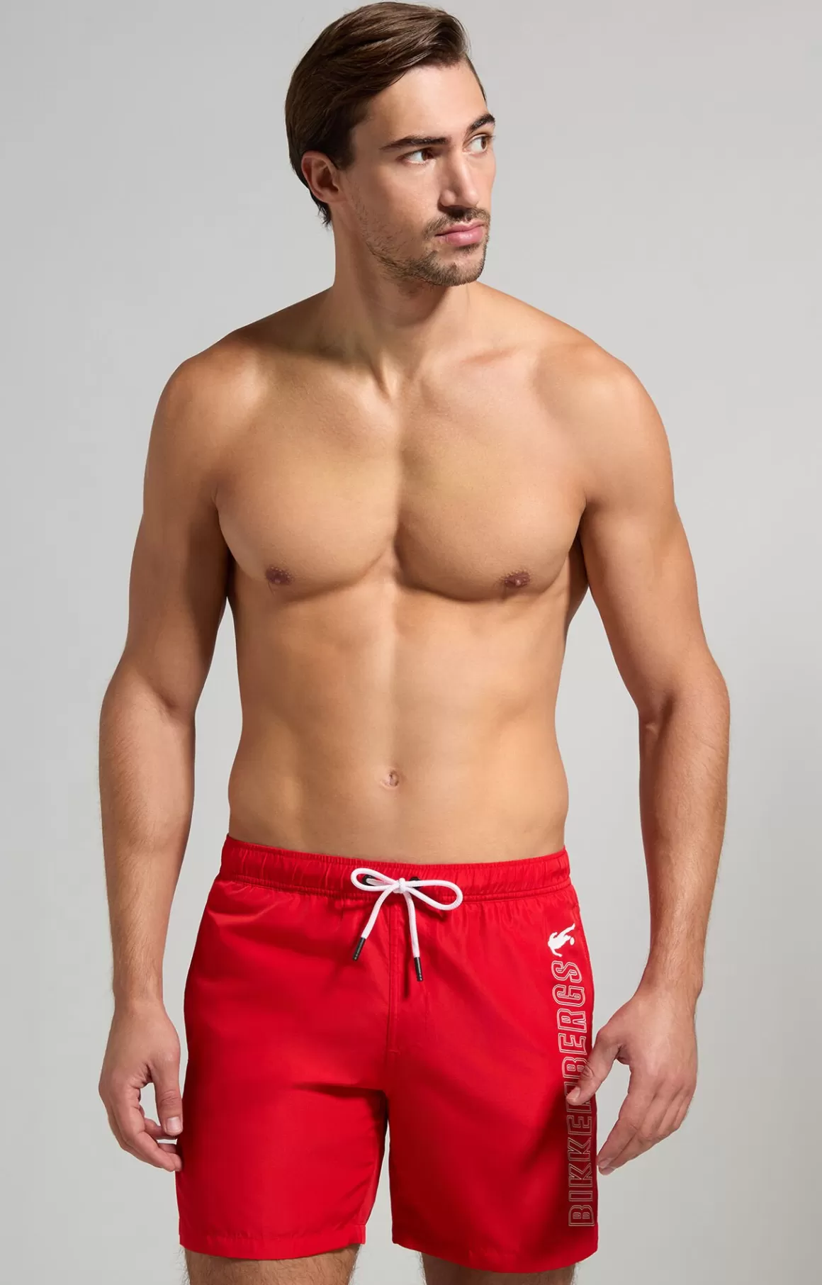 Shorts^Bikkembergs Printed Men's Boardshorts goji berry