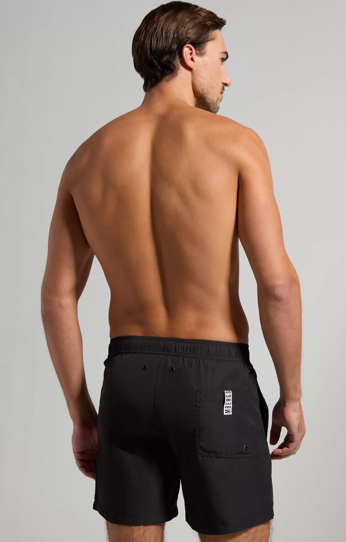 Shorts^Bikkembergs Printed Men's Boardshorts black