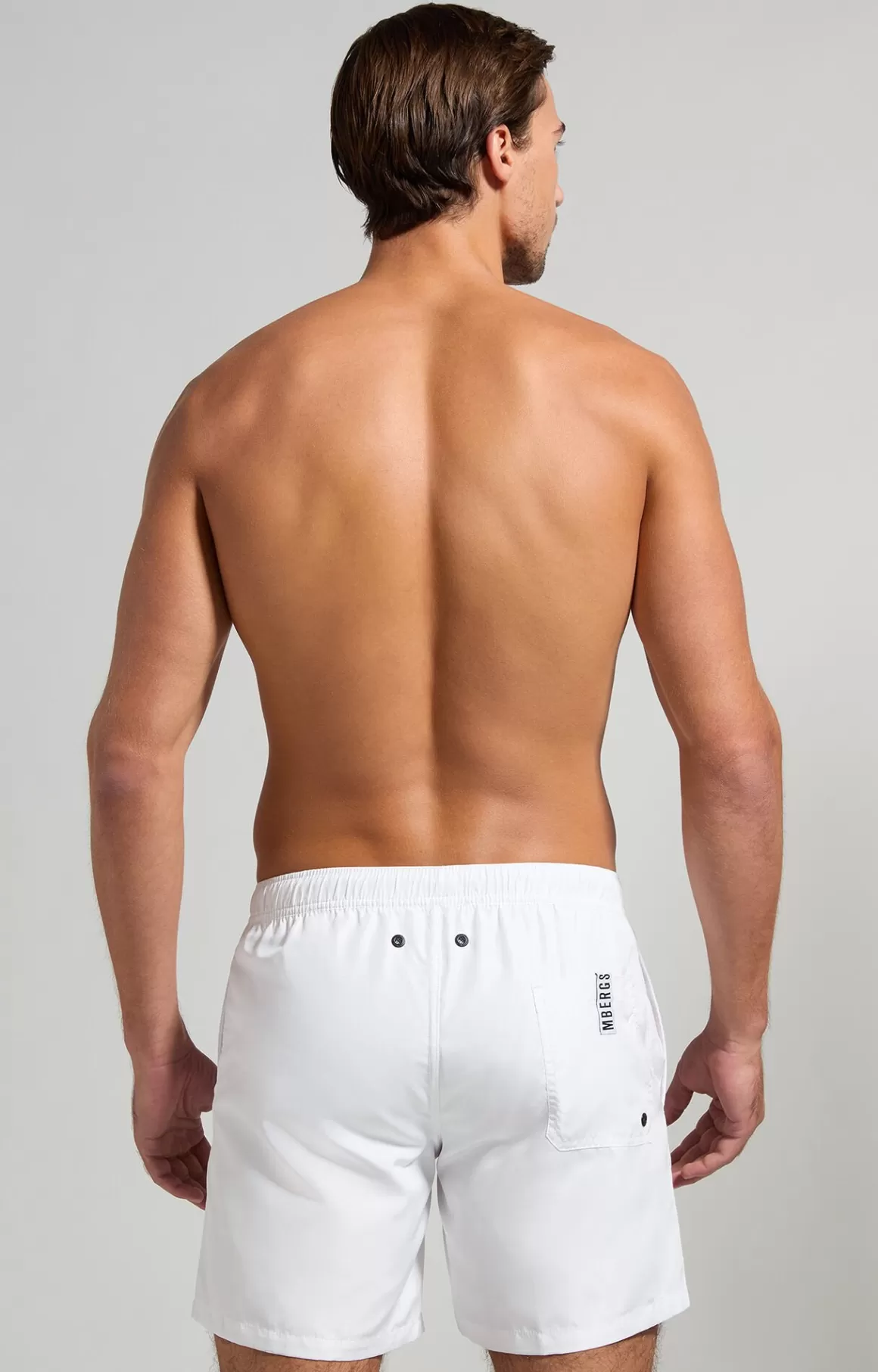 Shorts^Bikkembergs Printed Men's Boardshorts white