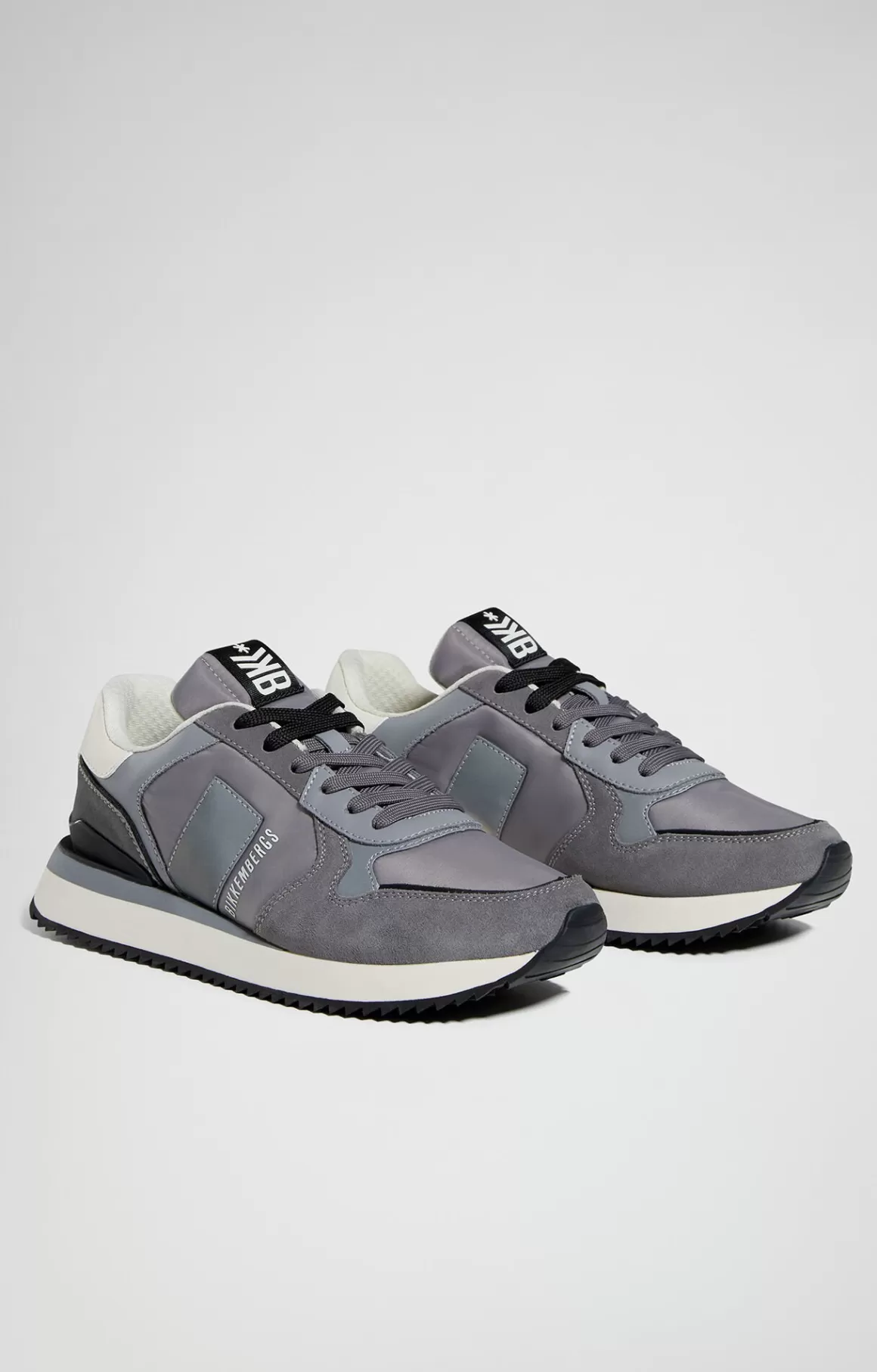 Sneakers^Bikkembergs Puyol Men's Sneakers grey/silver/off white