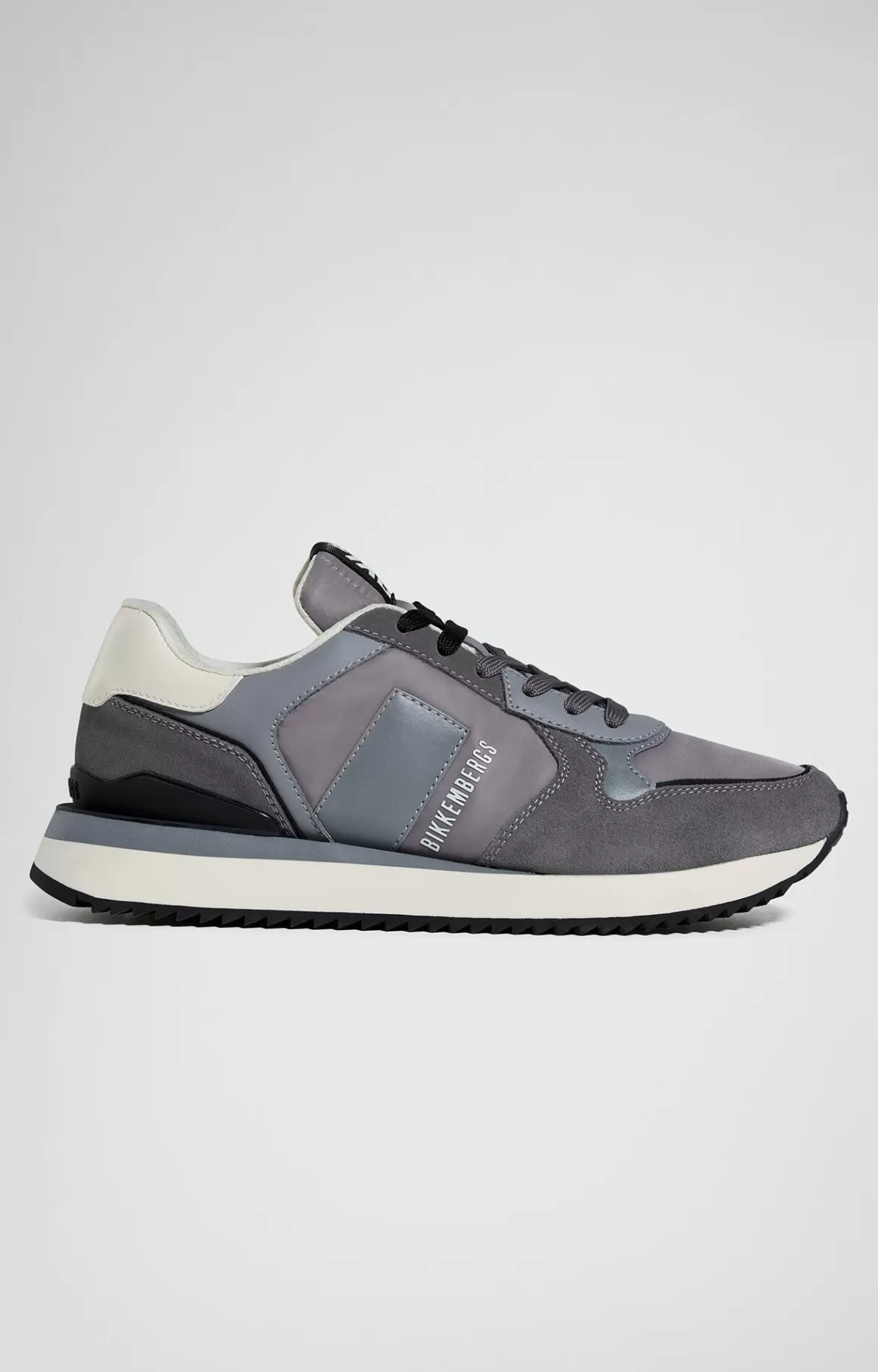 Sneakers^Bikkembergs Puyol Men's Sneakers grey/silver/off white