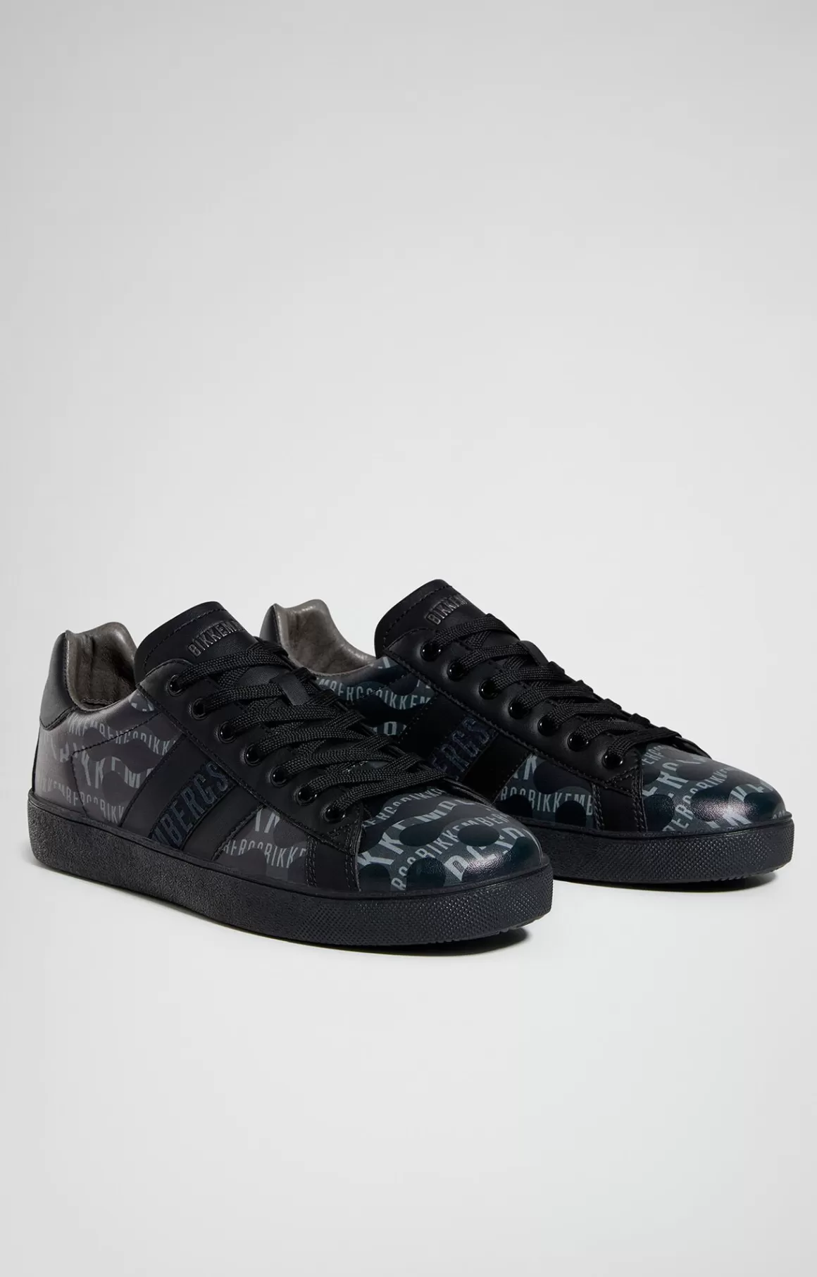 Sneakers^Bikkembergs Recoba Men's Printed Sneakers black/camouflage