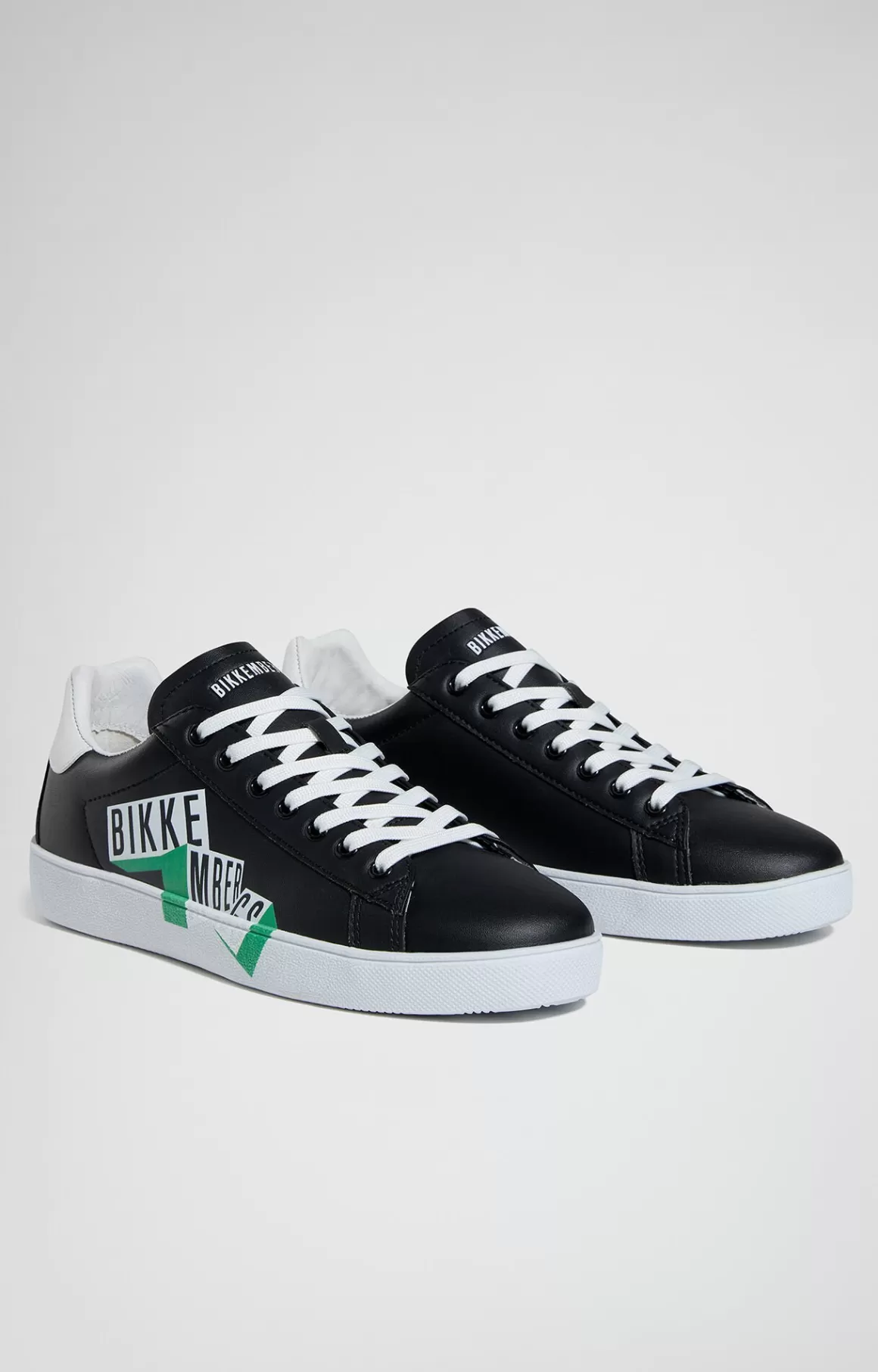 Sneakers^Bikkembergs Recoba Men's Printed Sneakers black/white