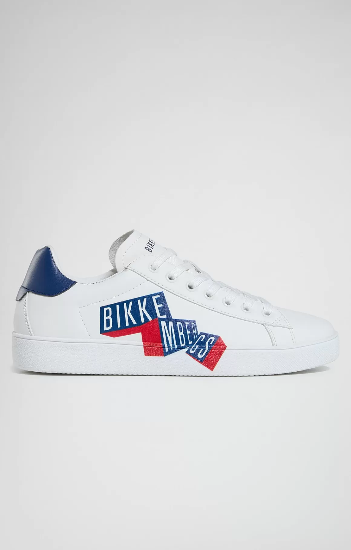 Sneakers^Bikkembergs Recoba Men's Printed Sneakers white/navy