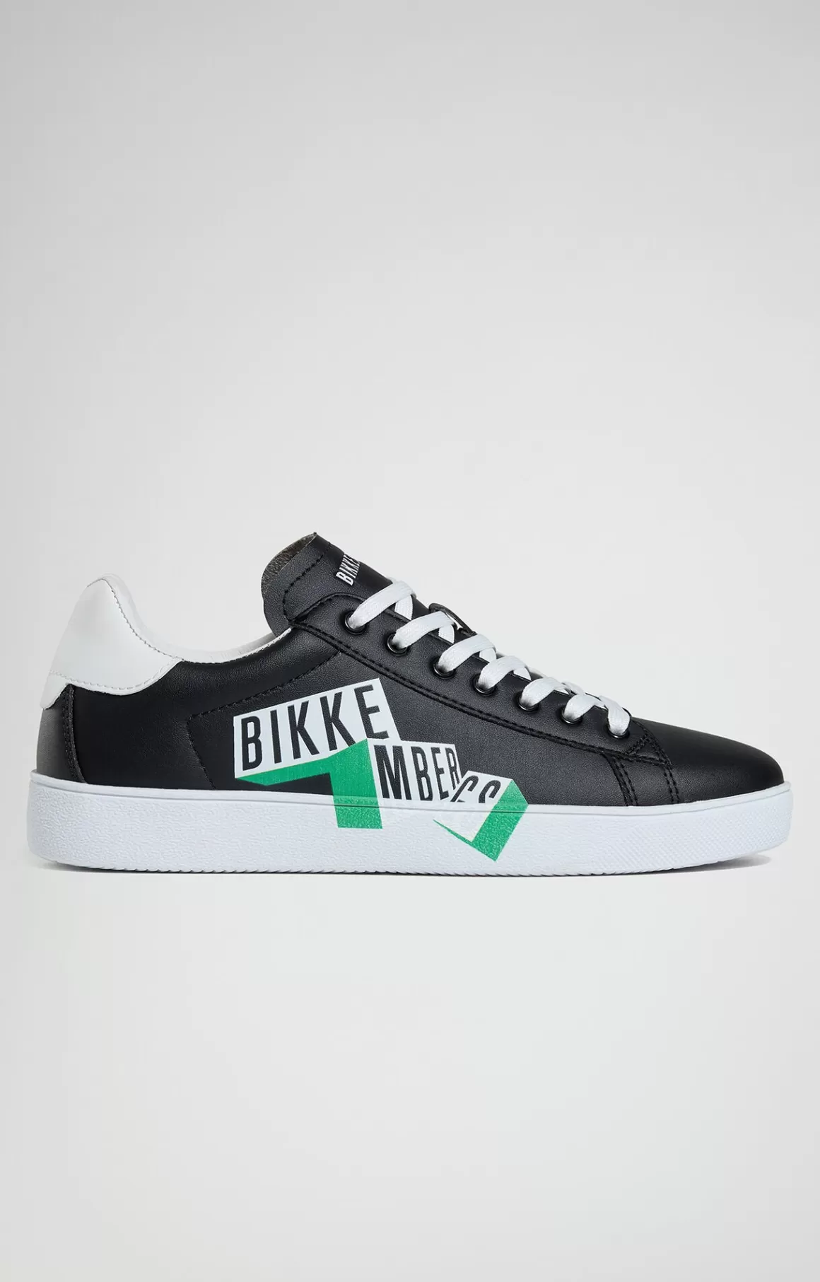 Sneakers^Bikkembergs Recoba Men's Printed Sneakers black/white