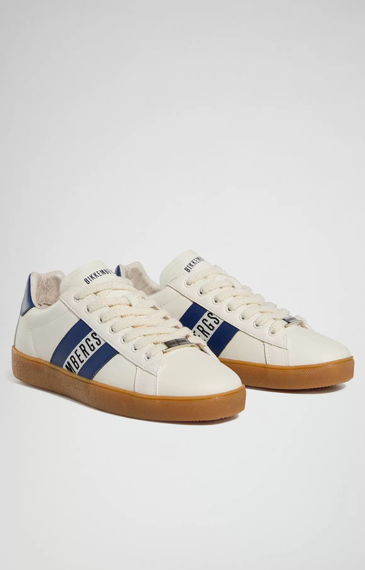 Sneakers^Bikkembergs Recoba Men's Sneakers off white/navy