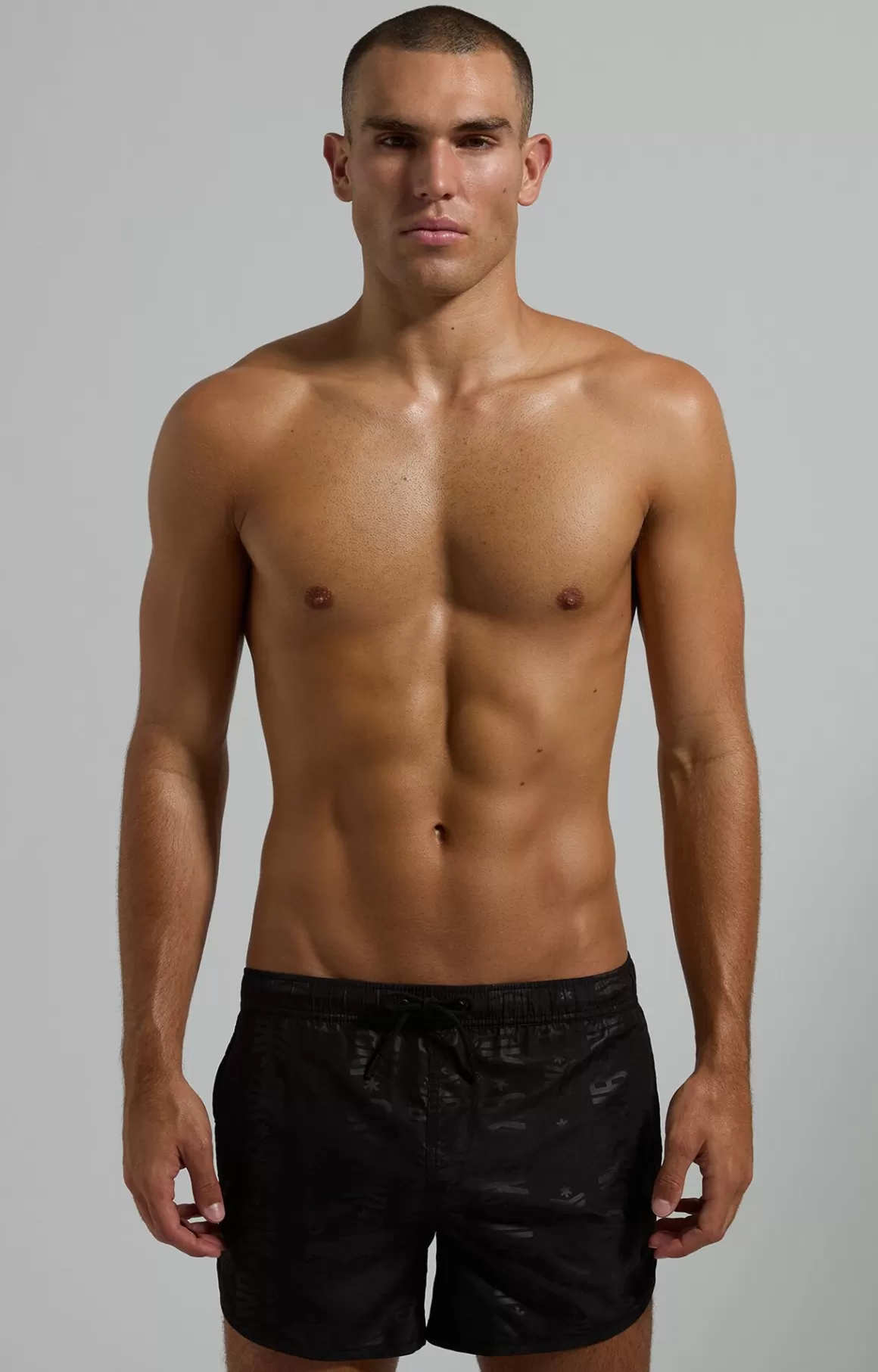 Shorts^Bikkembergs Retro Men's Swim Trunks black