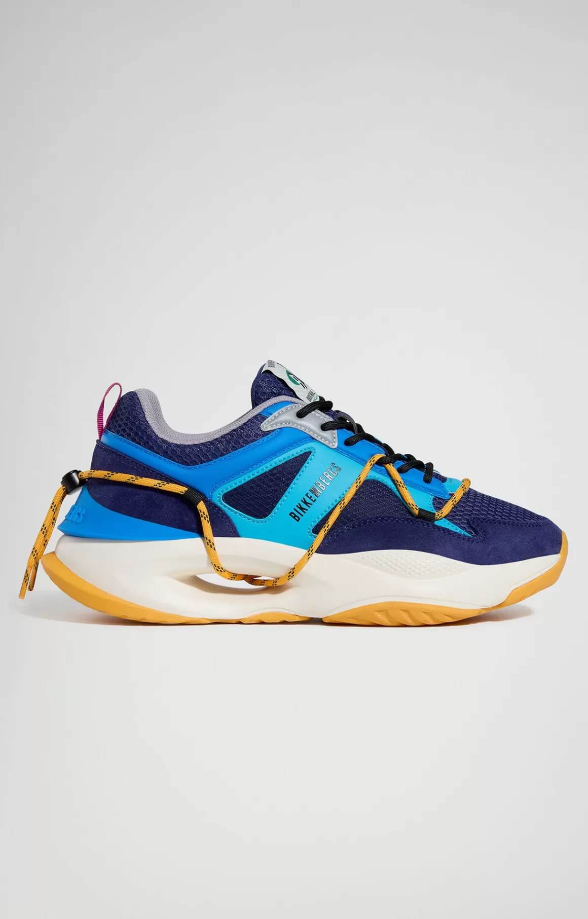 Sneakers^Bikkembergs Ruyi Men's Sneakers navy/orizon blue/electric blue/silver