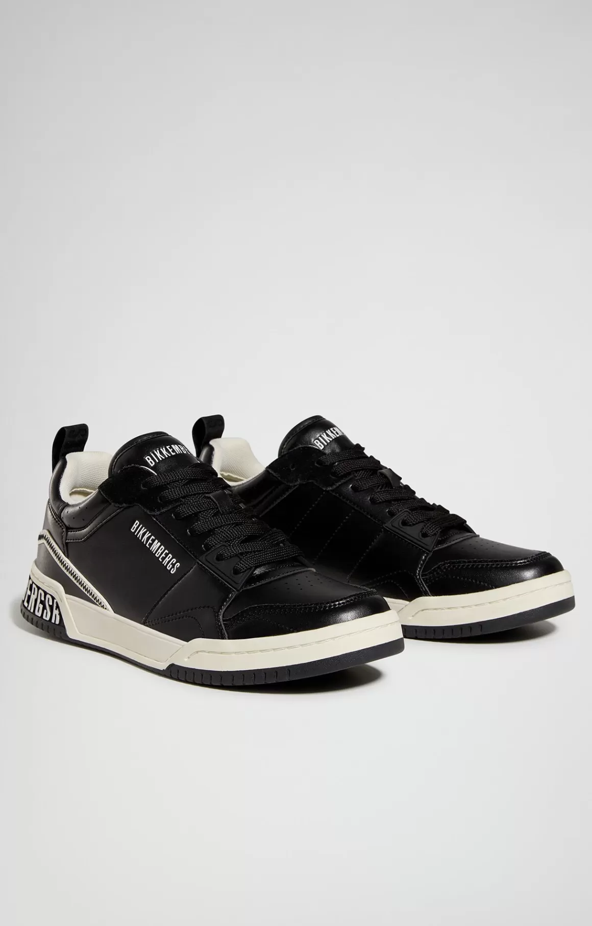 Sneakers^Bikkembergs Shaq Men's Sneakers black/off white