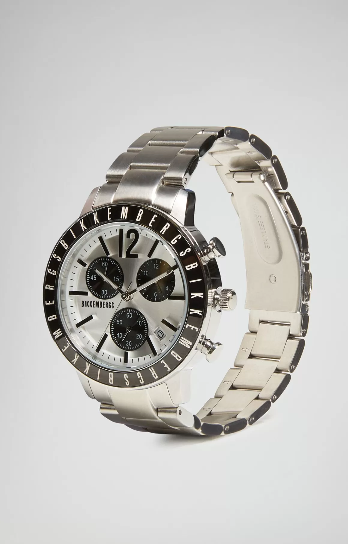 Watches^Bikkembergs Steel Watch silver/black