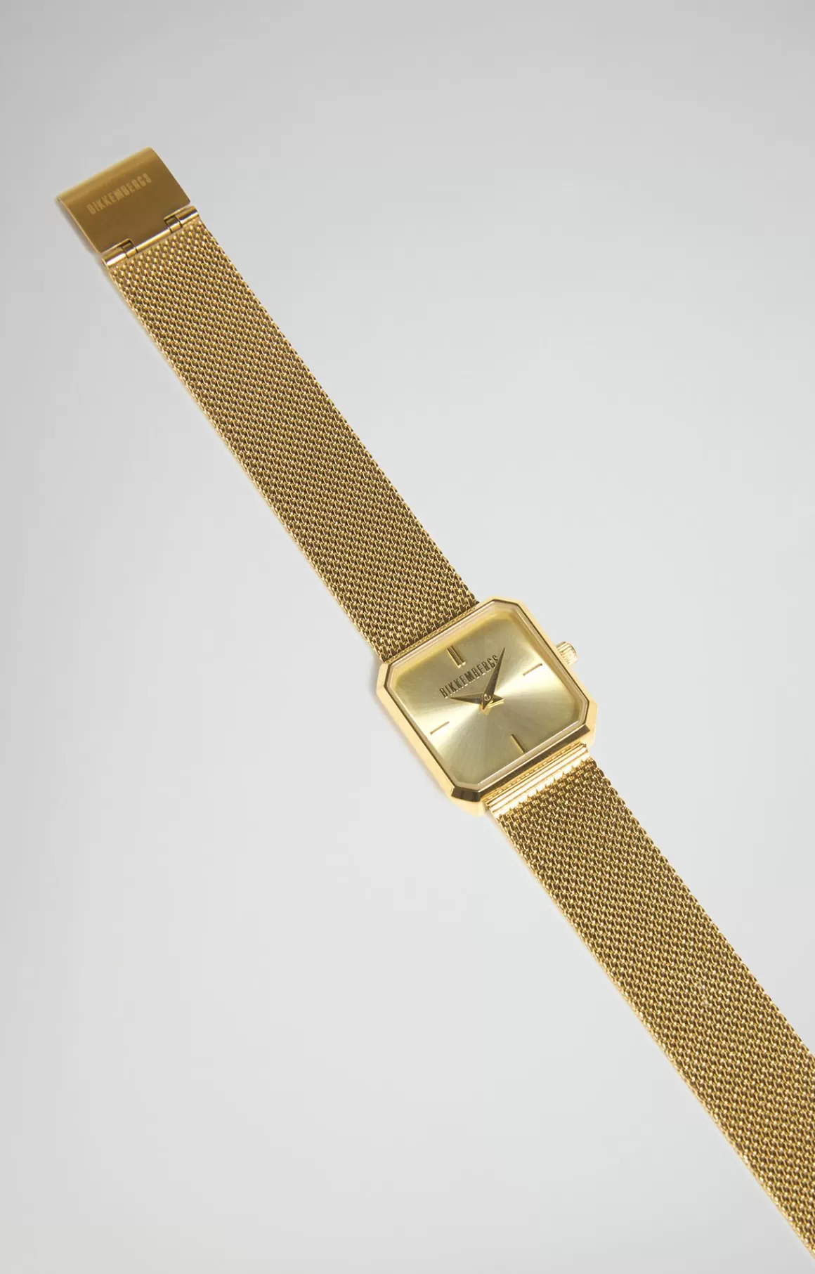 Watches^Bikkembergs Watch With Mesh Steel Band gold/gold